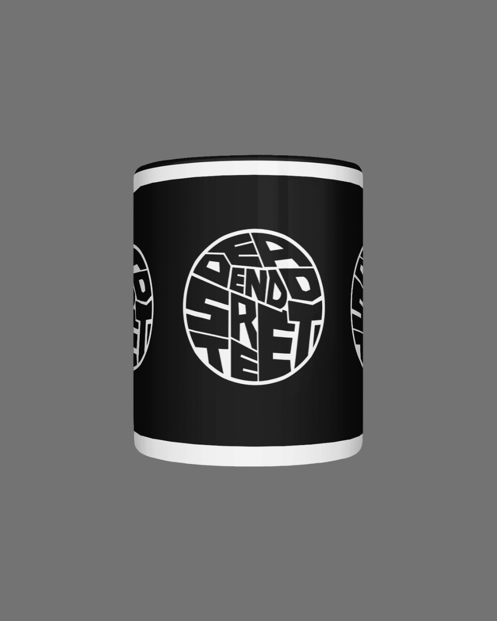 DeadEndStreet Black Layered Graphic Mug