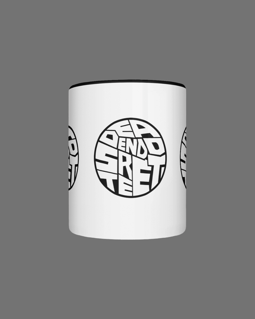 DeadEndStreet White Layered Graphic Mug