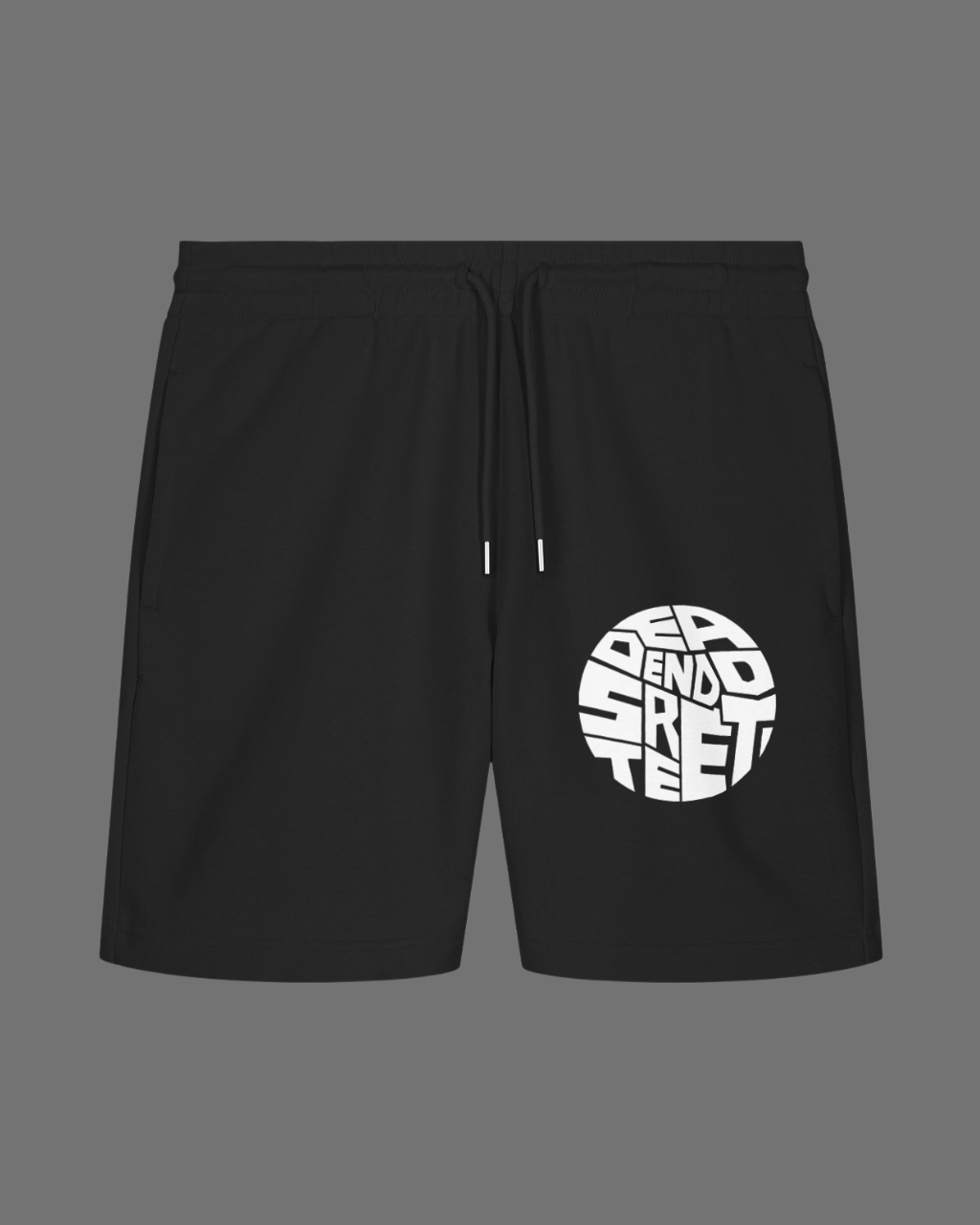 DeadEndStreet Unisex Jogger Shorts | Large Graphic