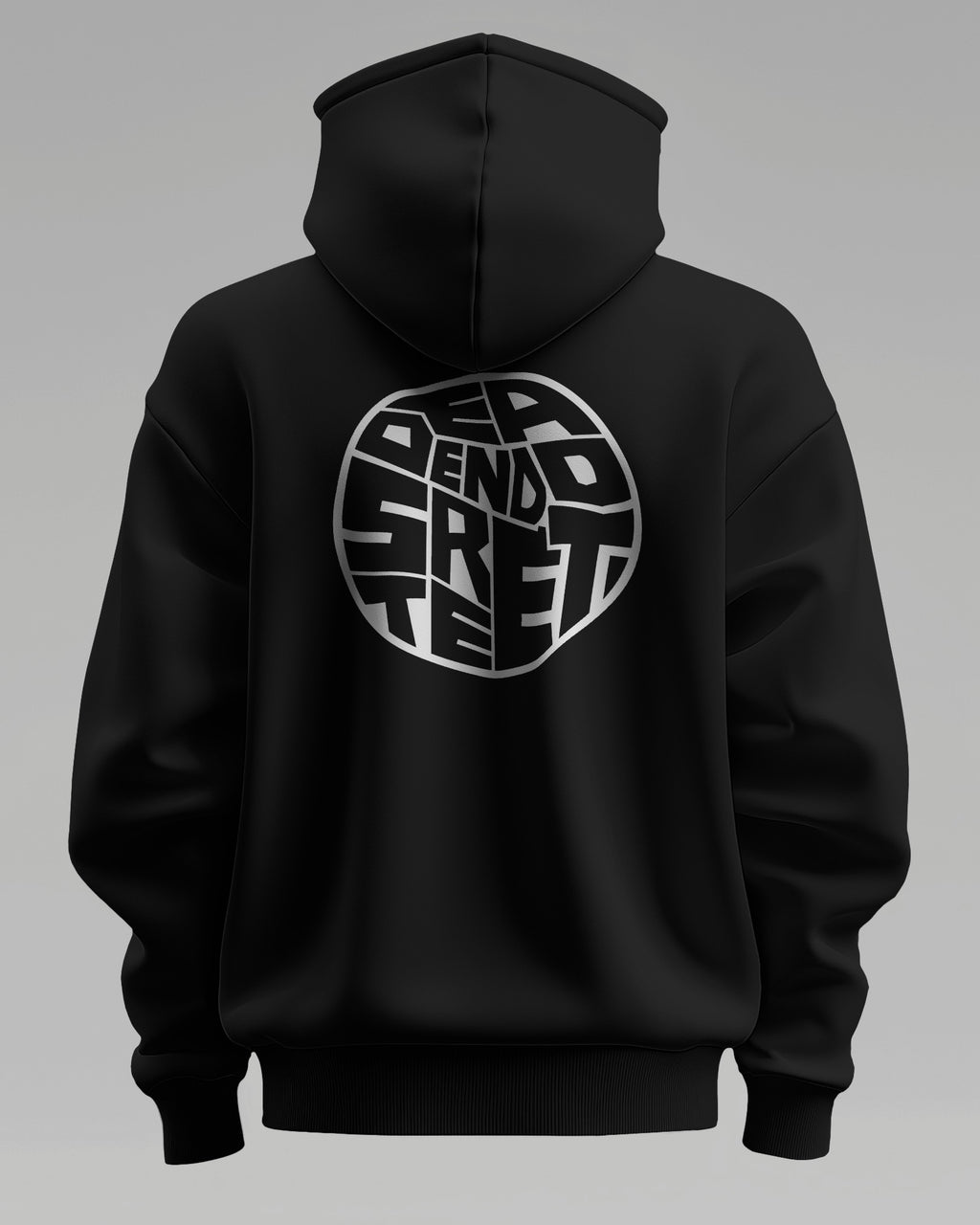DeadEndStreet Midweight Hoodie | Double-Sided Graphic