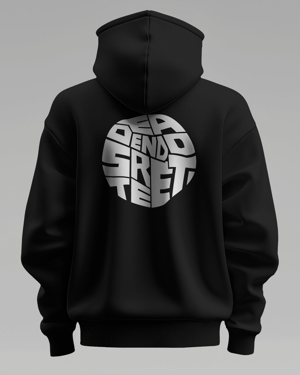 DeadEndStreet Logo Midweight Hoodie | Back Heavy Graphic