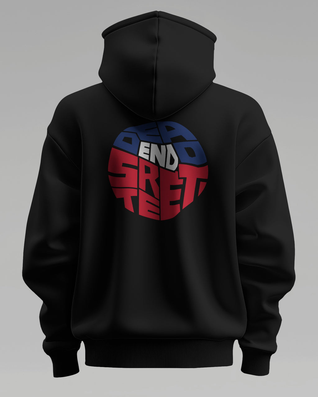 DeadEndStreet Logo Midweight Hoodie | Back Heavy Graphic