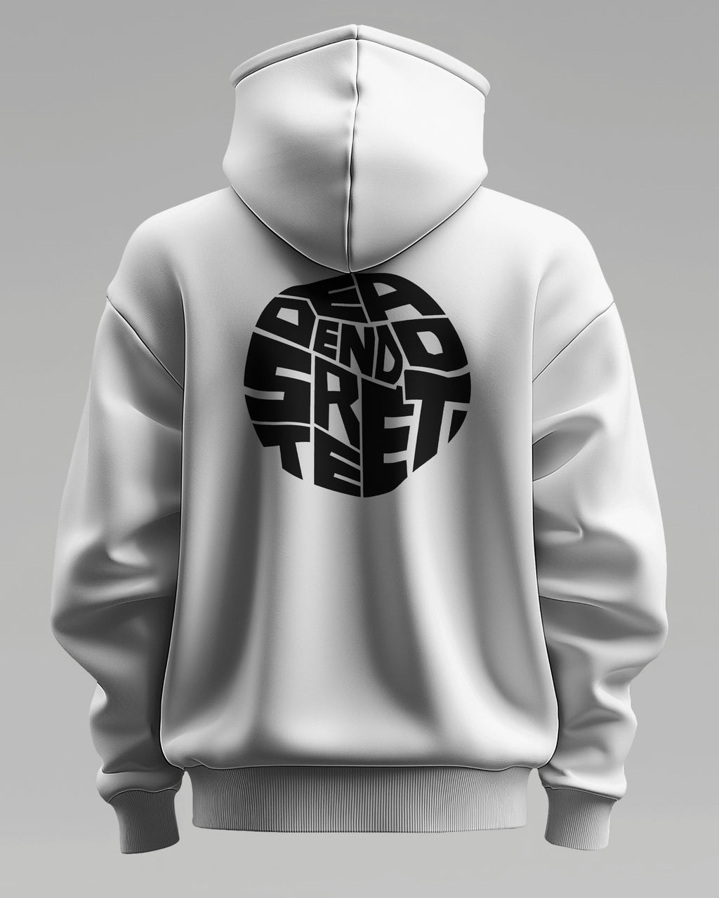 DeadEndStreet Midweight Hoodie | Double-Sided Graphic