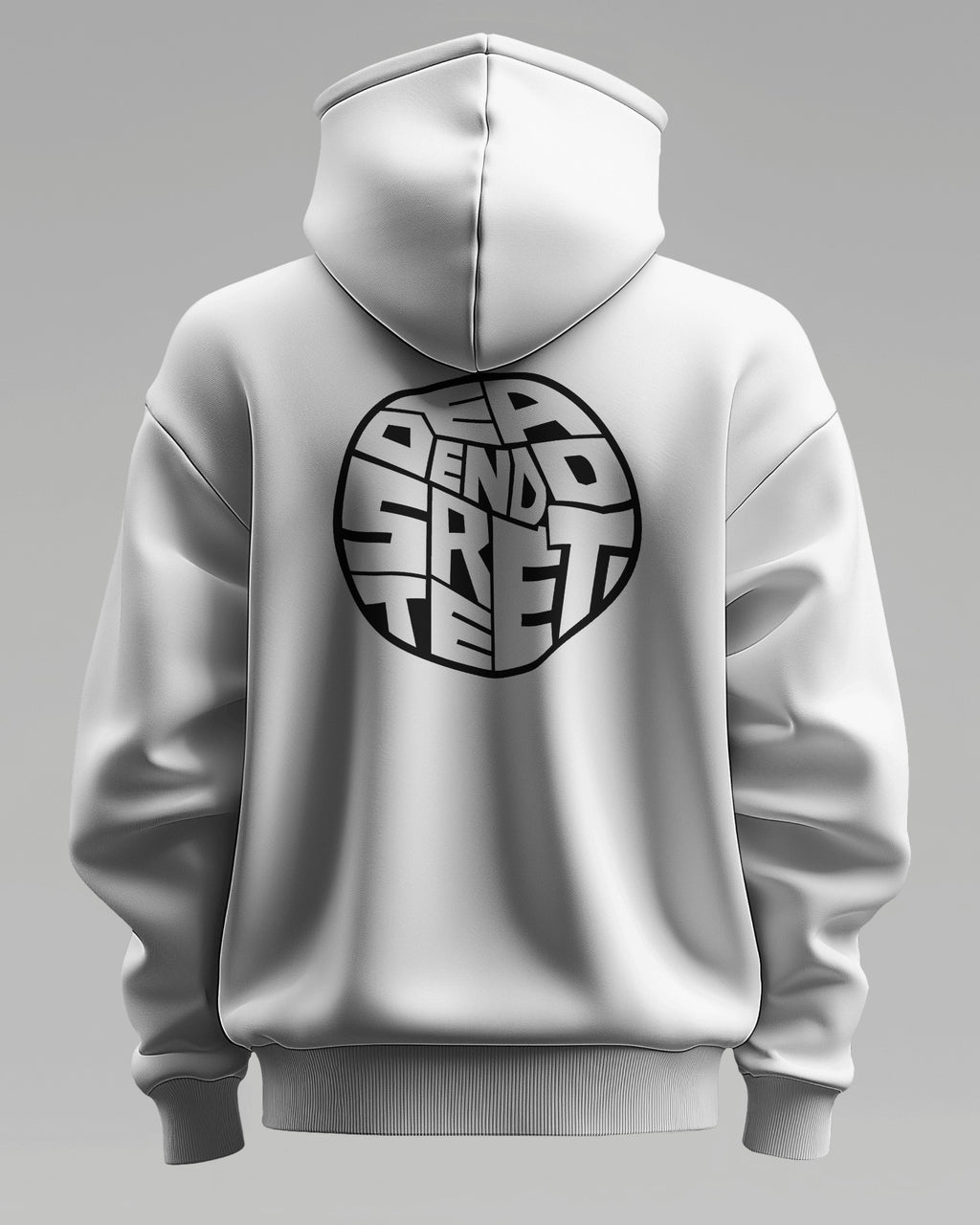 DeadEndStreet Midweight Hoodie | Double-Sided Graphic