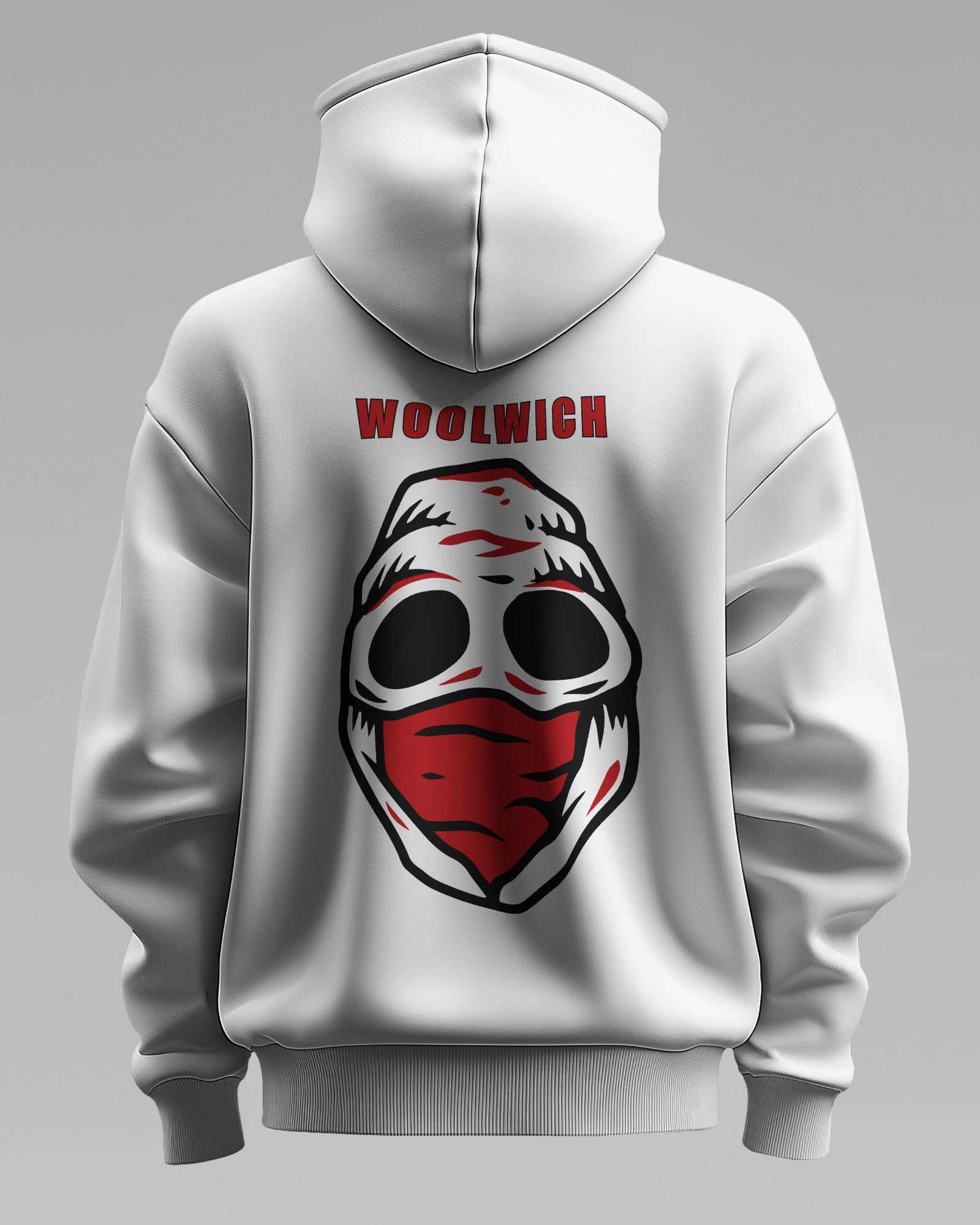 WOOLWICH - North London Red Hoodie - Loud Edition