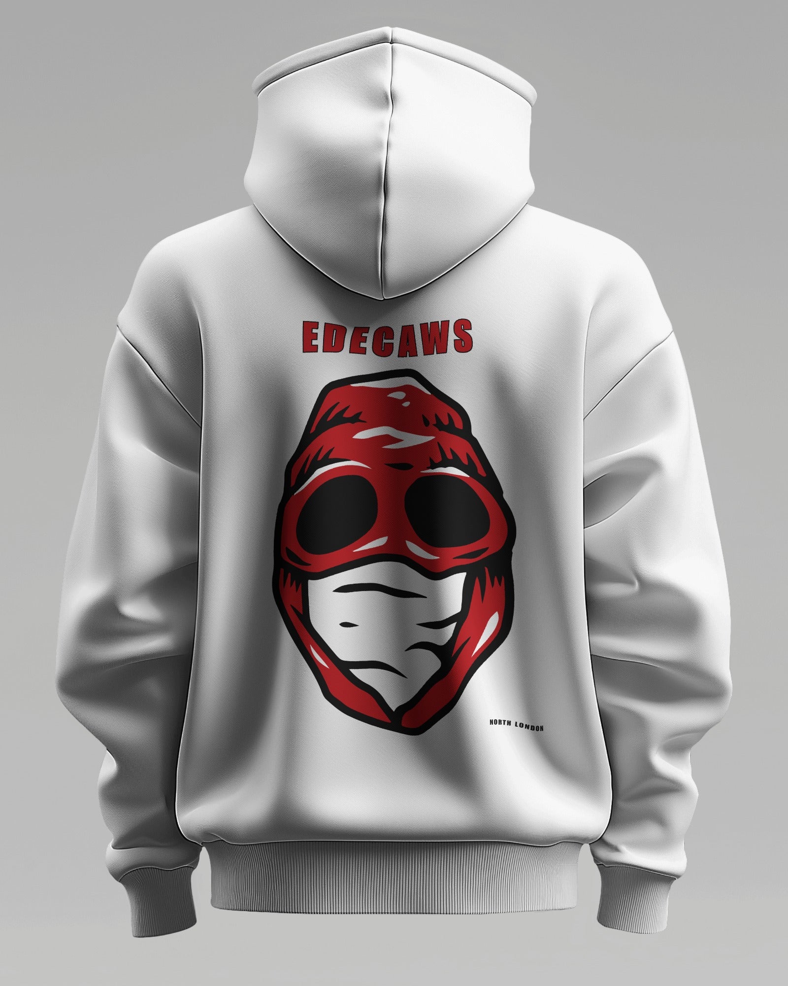 edecaws north london red the regional series loud edition - Red - Black Hoodie