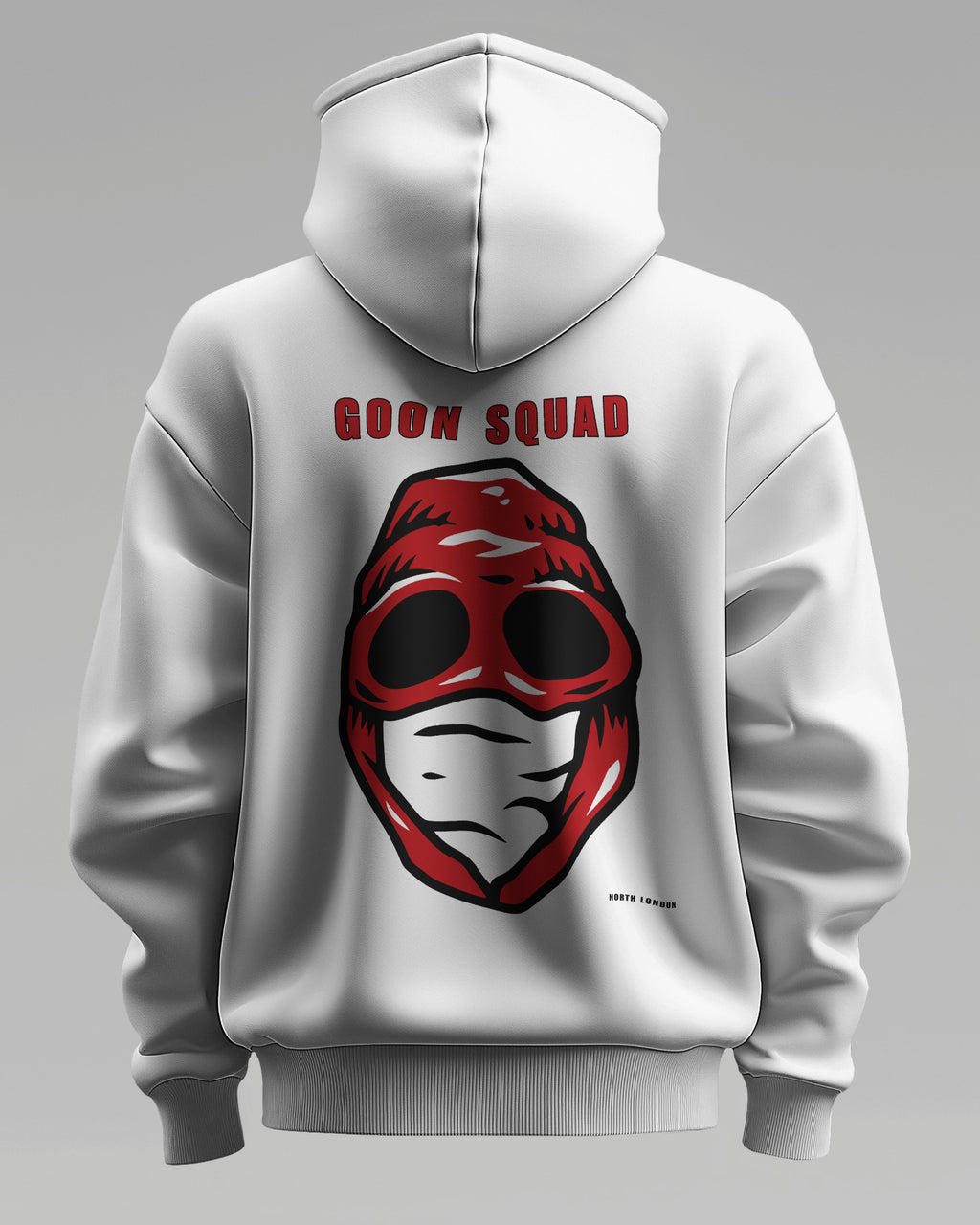 goon squad north london red the regional series loud edition - White - Black Hoodie