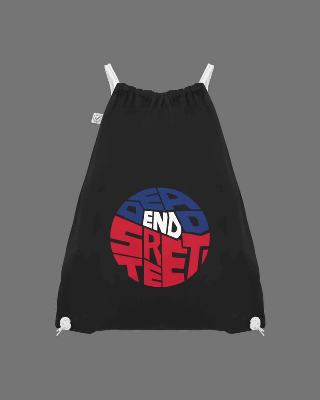 DeadEndStreet Drawstring Bag | Front Graphic Only