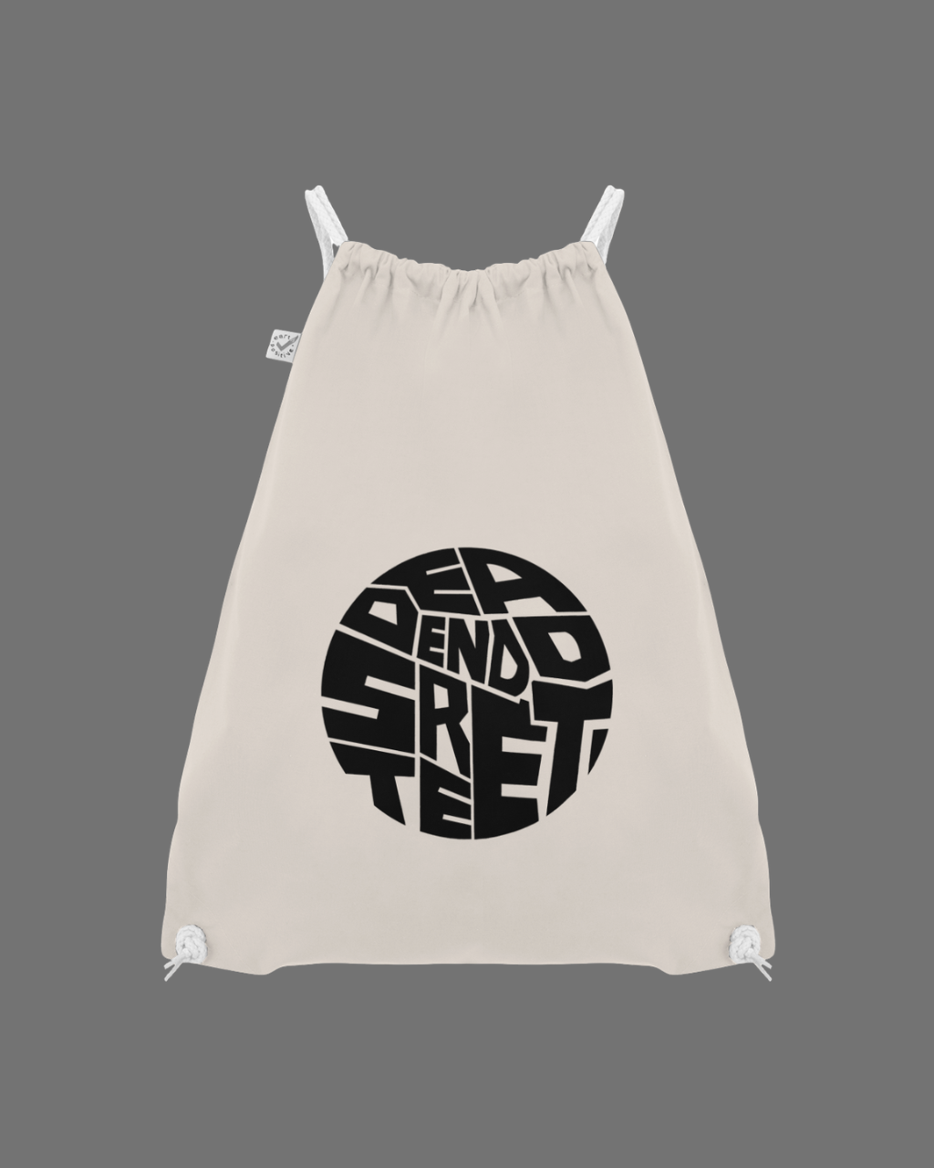 DeadEndStreet Drawstring Bag | Front Graphic Only