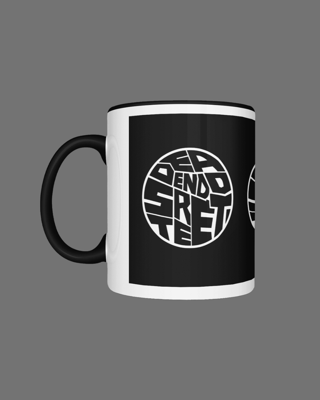 DeadEndStreet Black Layered Graphic Mug