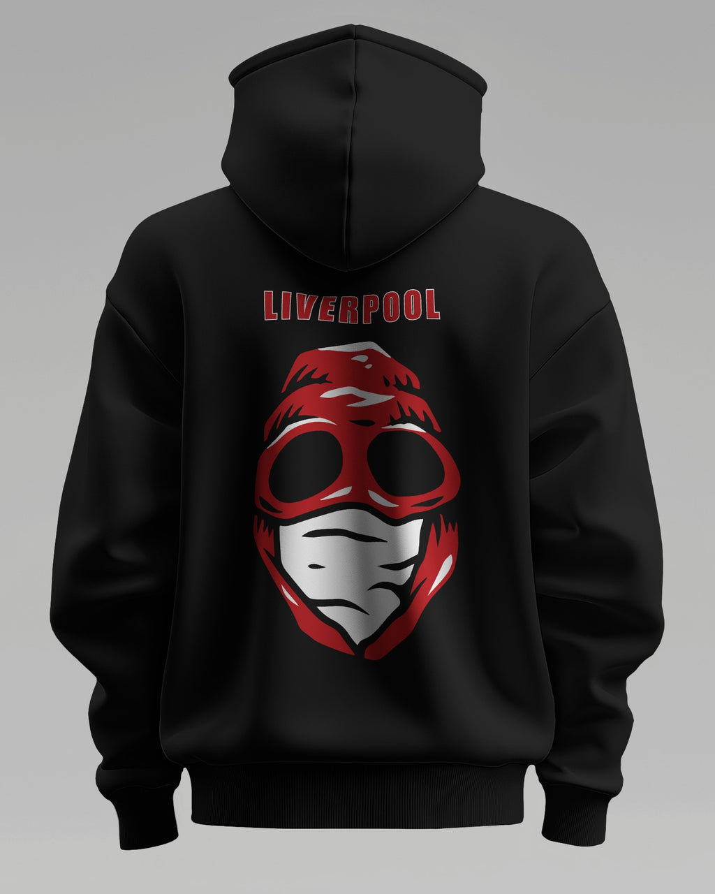 liverpool the regional series hoodie loud edition - Red - Black Hoodie