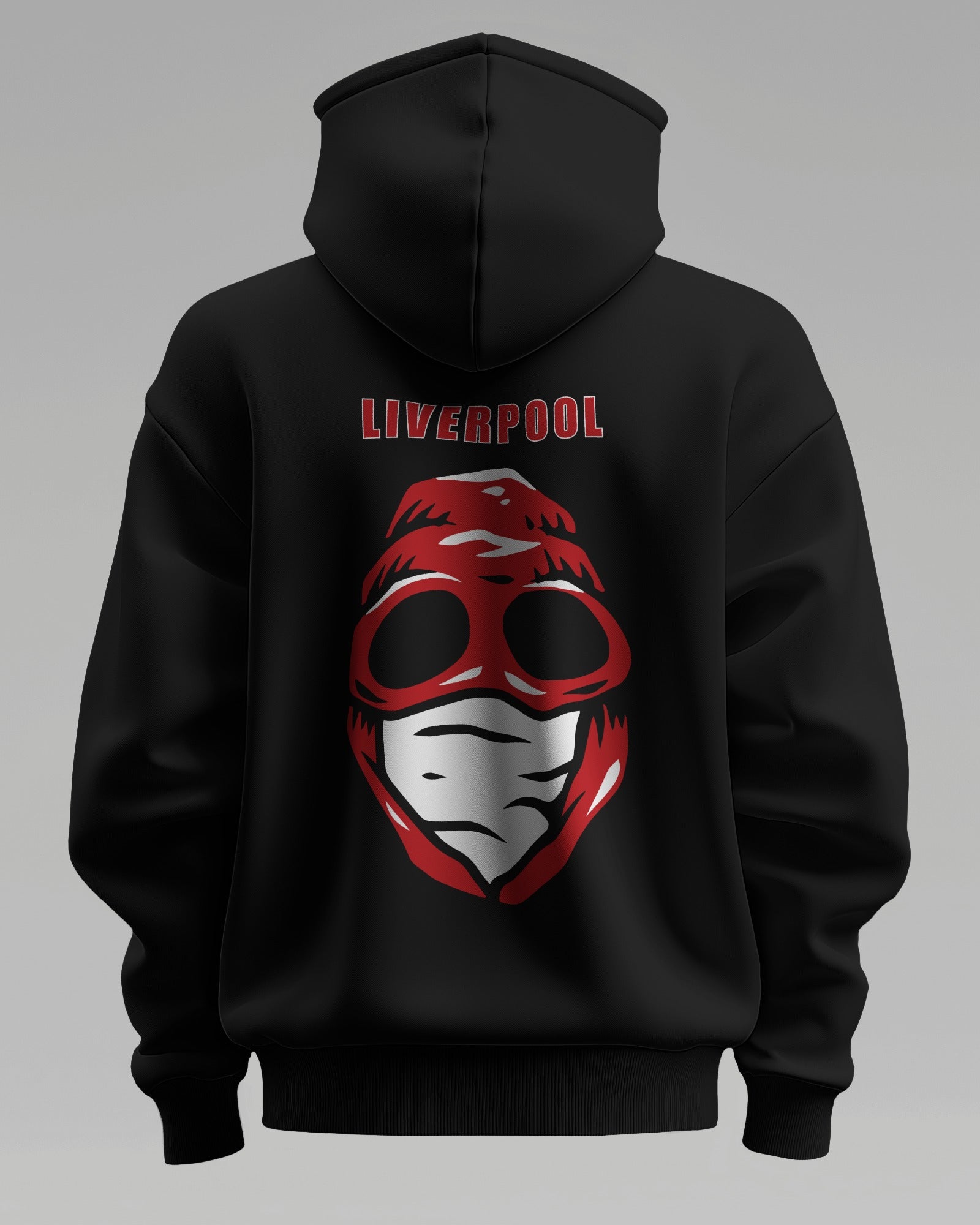 liverpool the regional series hoodie loud edition - Red - Black Hoodie