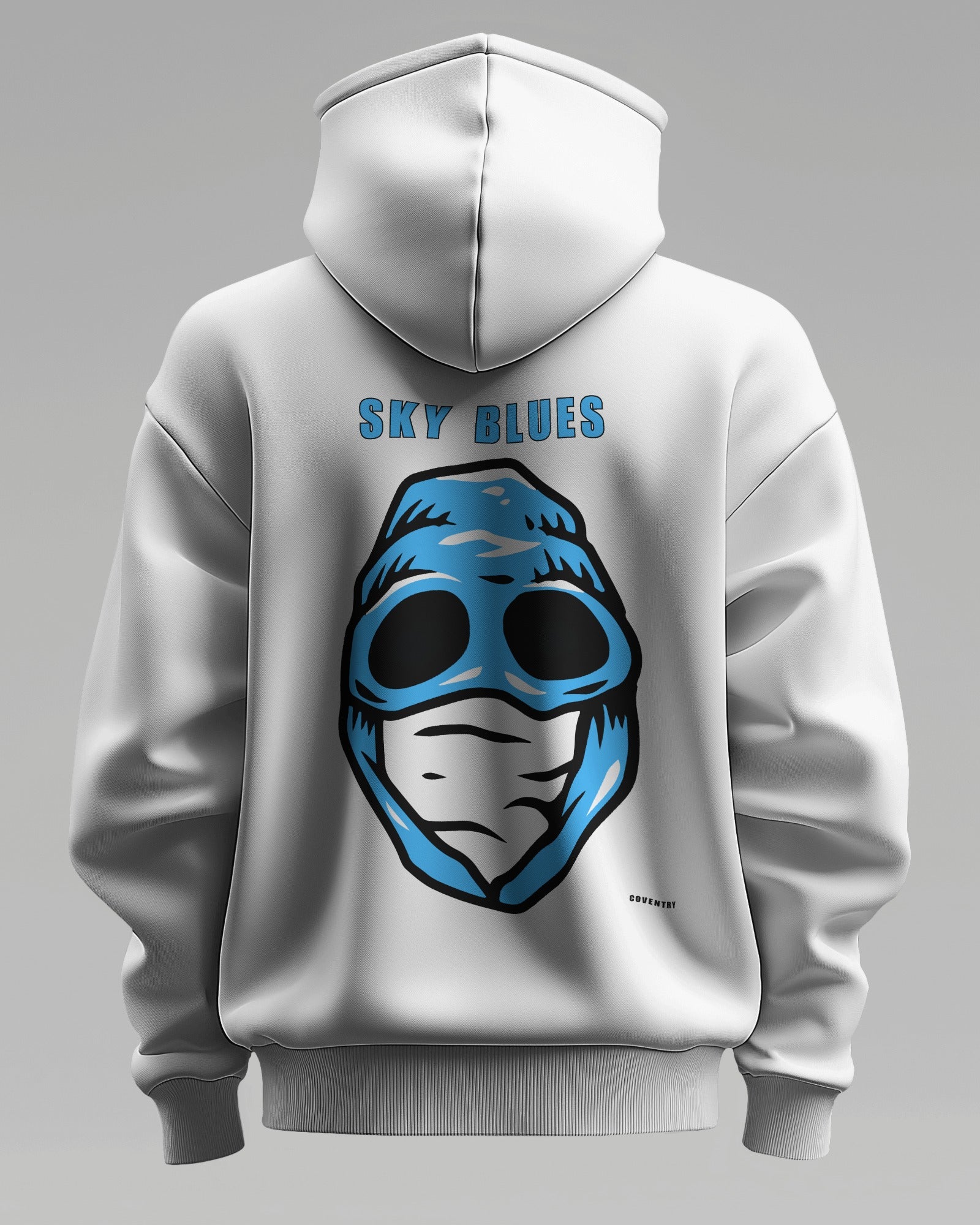sky blues coventry the regional series hoodie loud edition - Blue - Black Hoodie