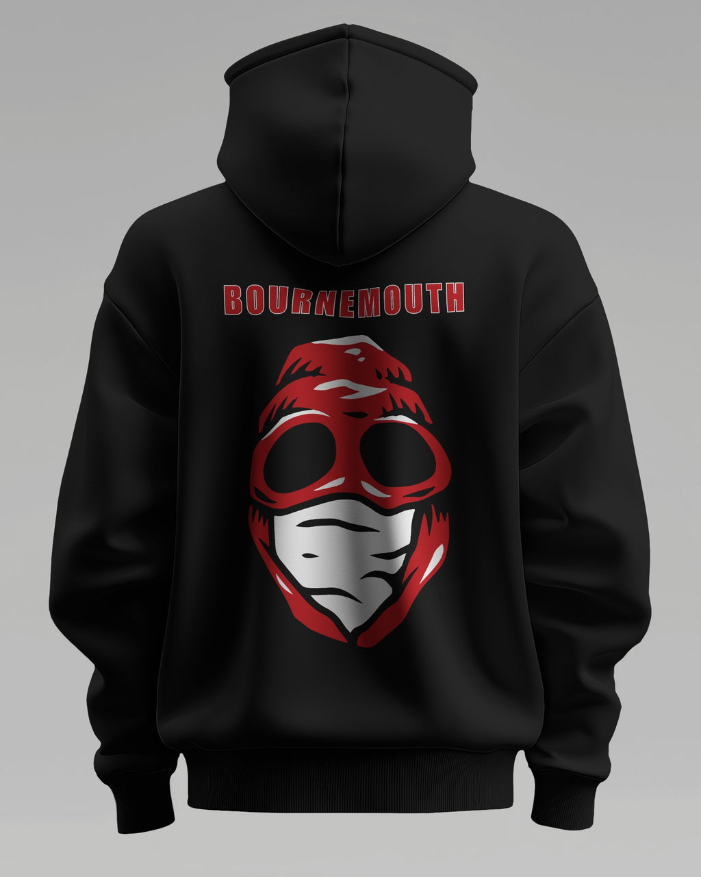 bournemouth the regional series loud edition - Red - Black Hoodie