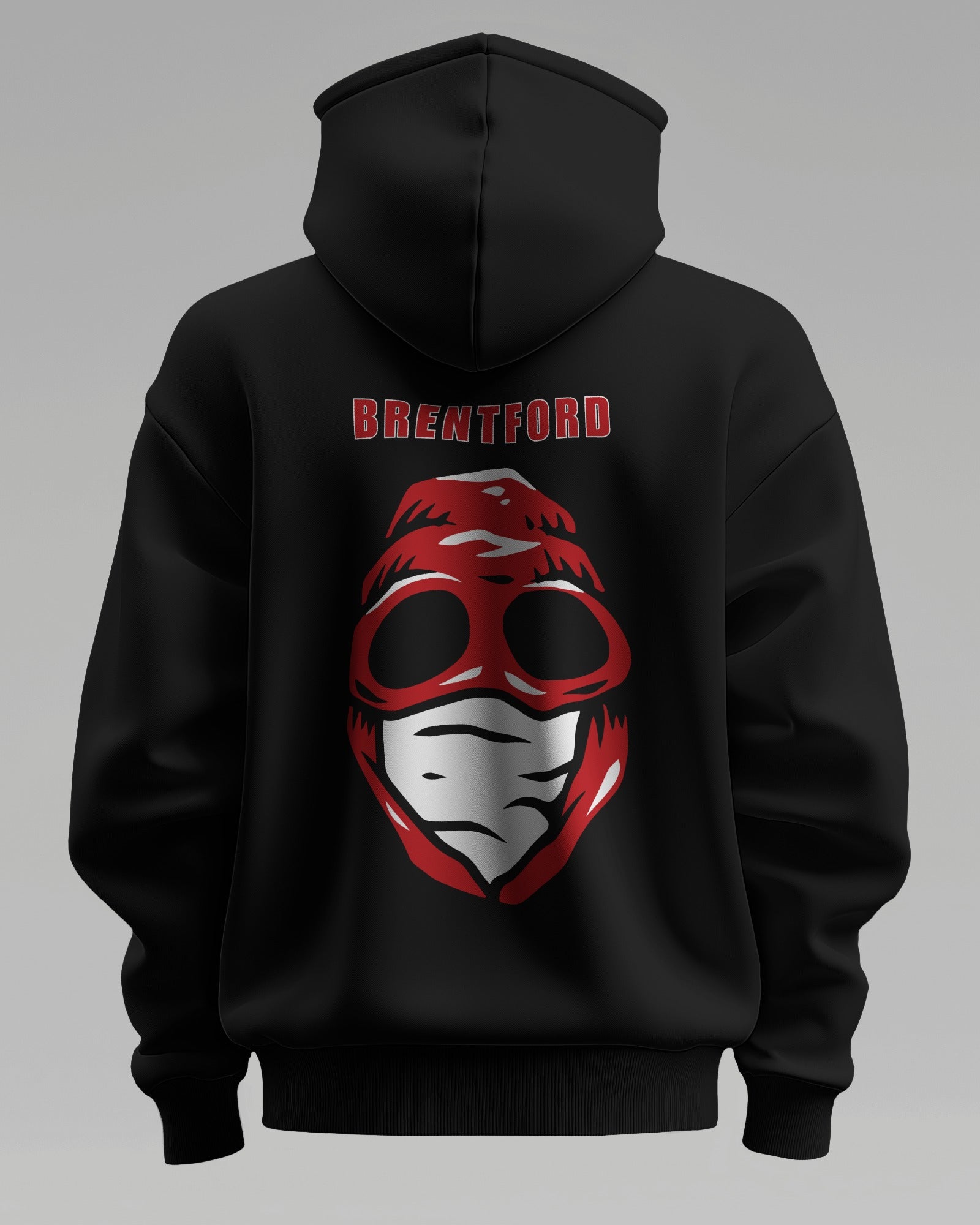 brentford the regional series loud edition - Red - Black Hoodie