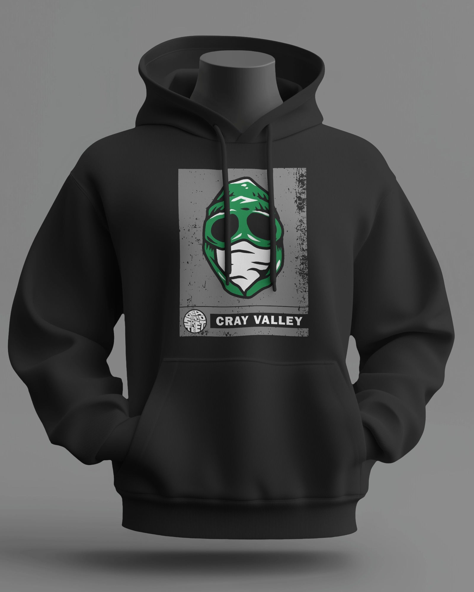 cray valley the regional series midweight hoodie - black