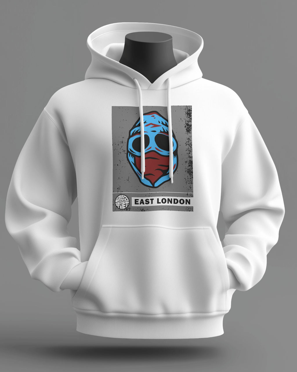 EAST LONDON (Claret Blue) | The Regional Series Midweight Hoodie