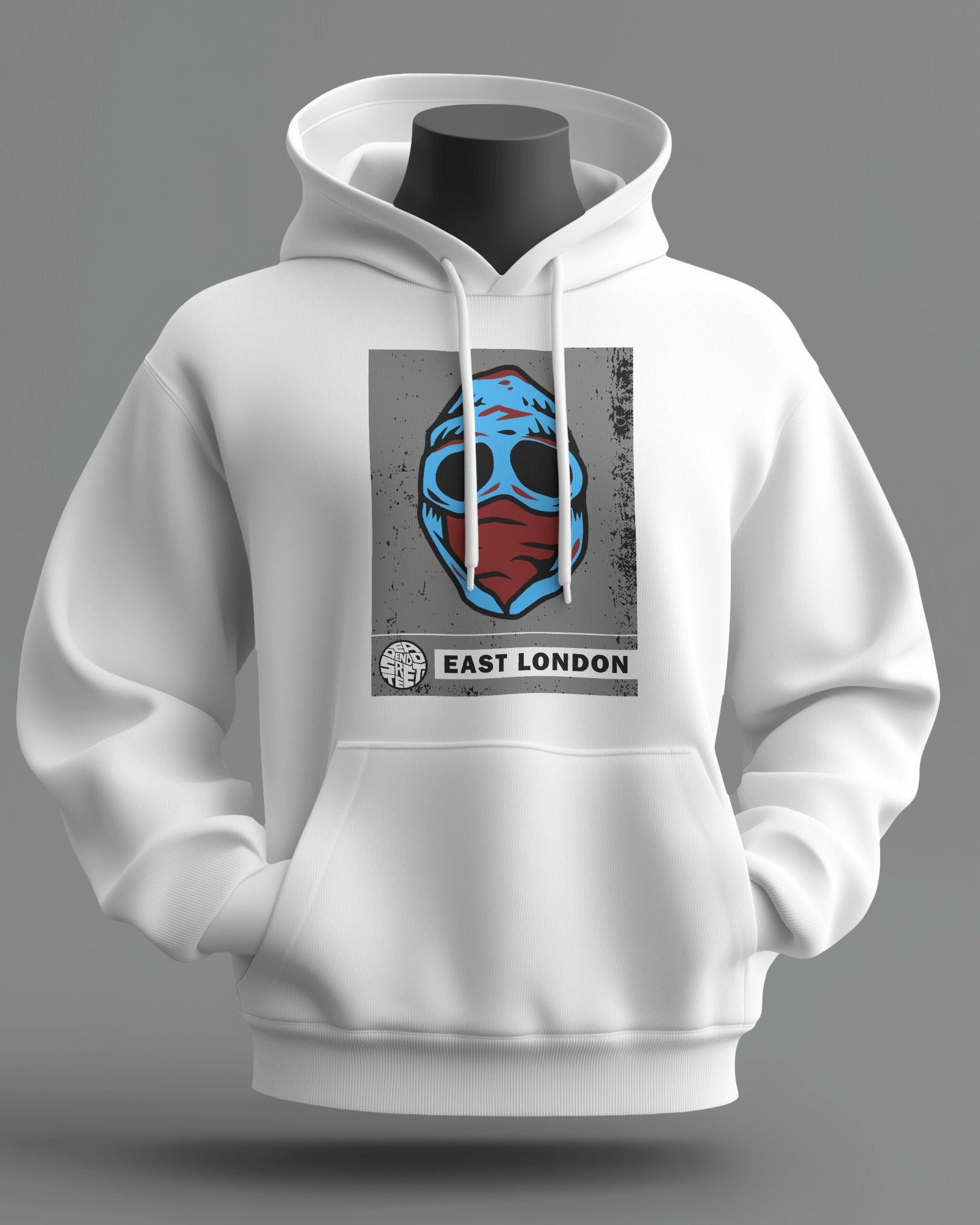 EAST LONDON (Claret Blue) | The Regional Series Midweight Hoodie