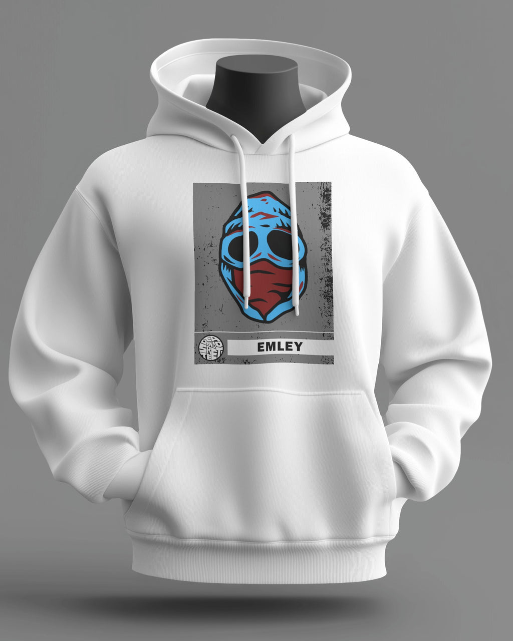 emley the regional series midweight hoodie - white