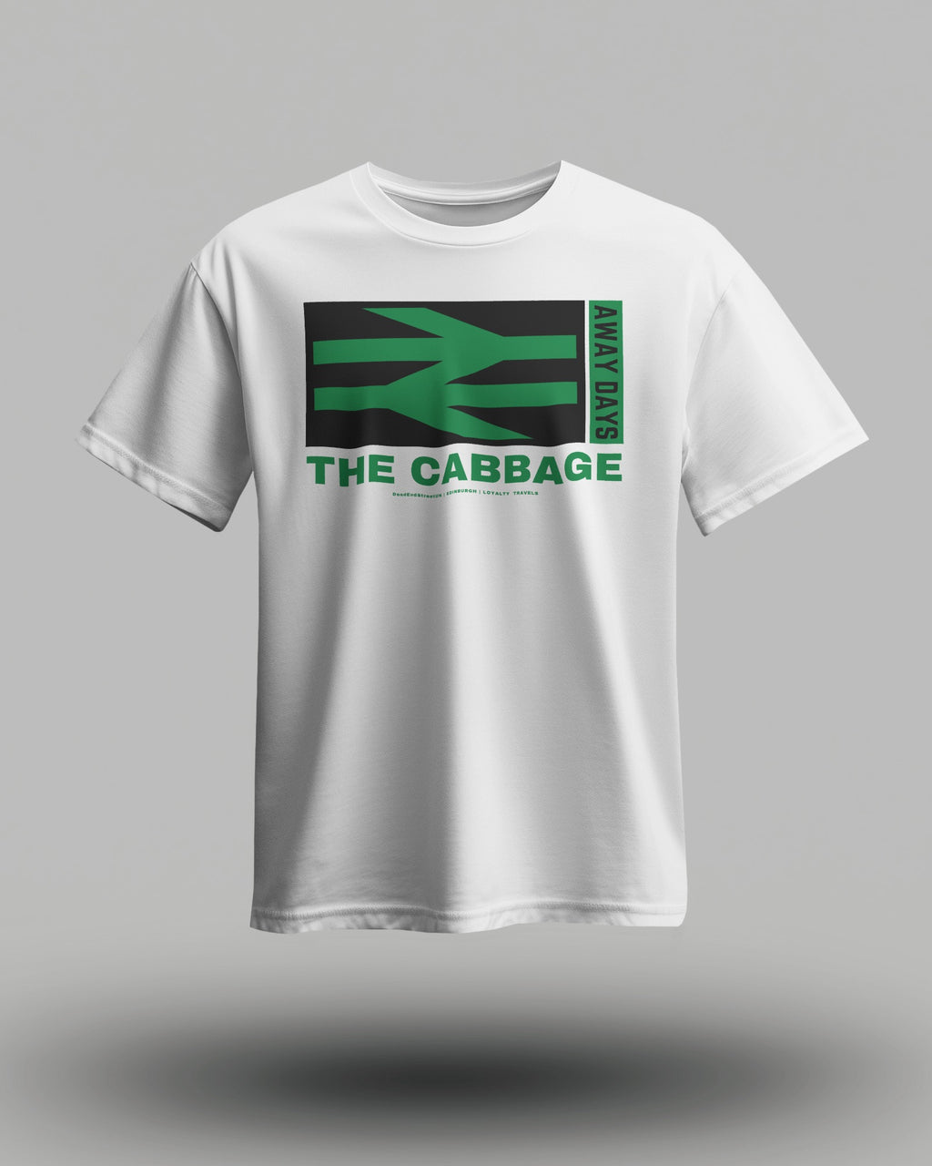 THE CABBAGE T-Shirt | HIBS | Hibernian | Edinburgh | Loyalty Travels