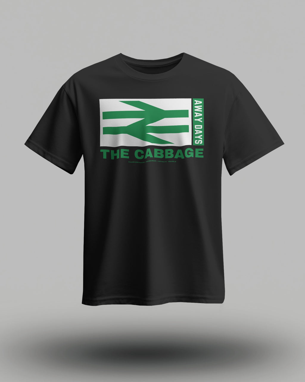 THE CABBAGE T-Shirt | HIBS | Hibernian | Edinburgh | Loyalty Travels