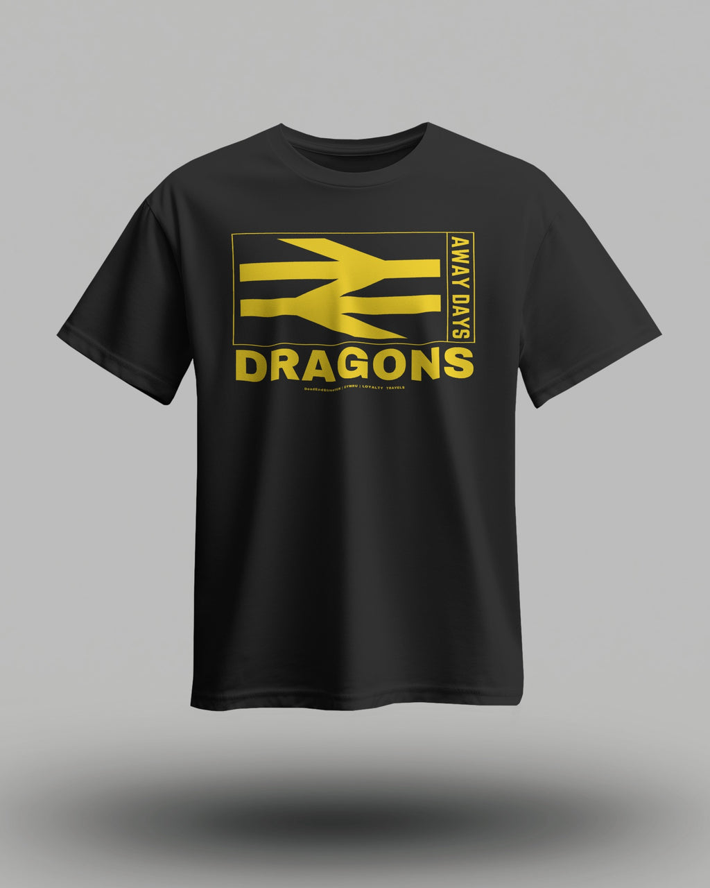 DRAGONS T-Shirt | Wales Cymru | Loyalty Travels