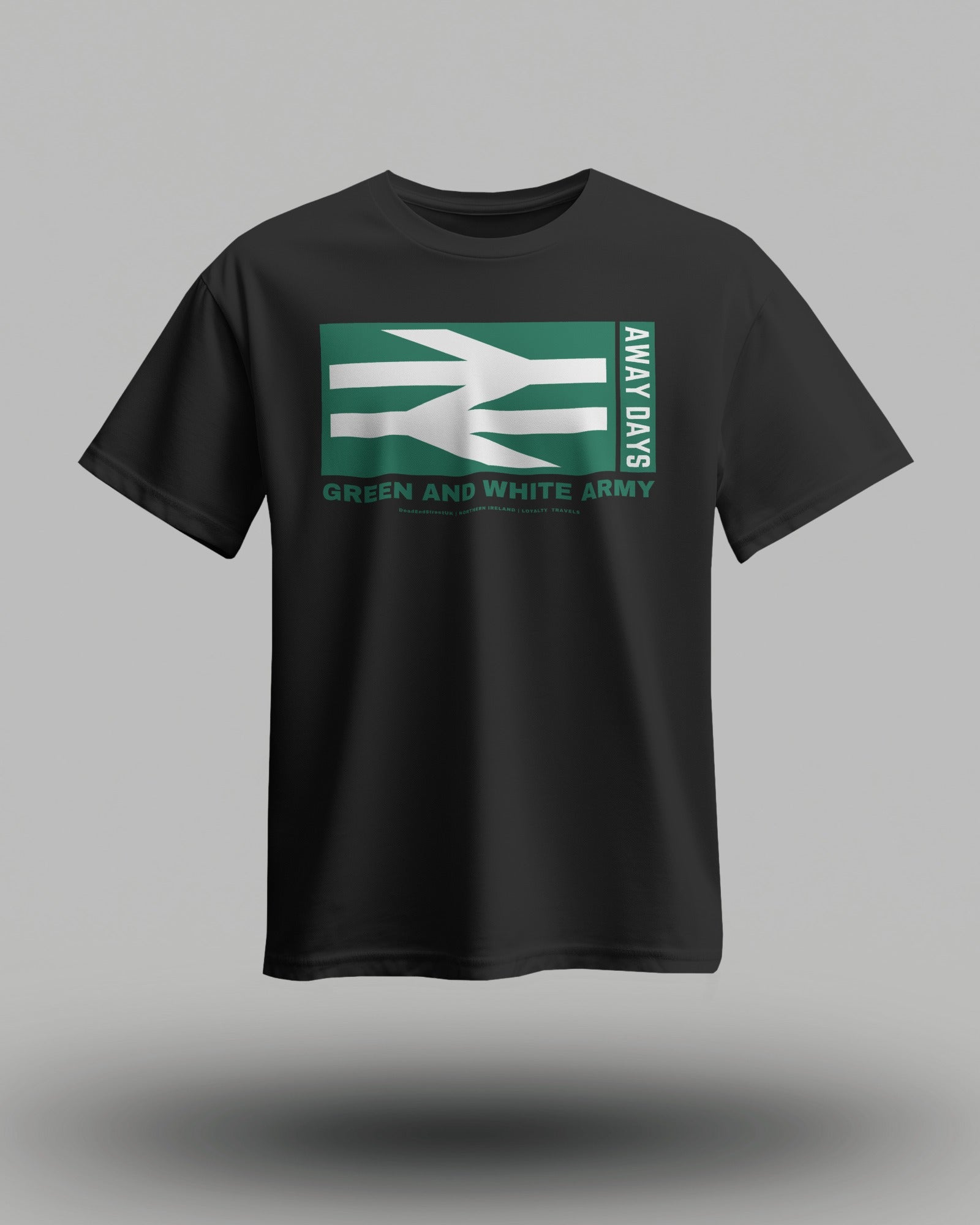GREEN AND WHITE ARMY T-Shirt | Northern Ireland | Loyalty Travels