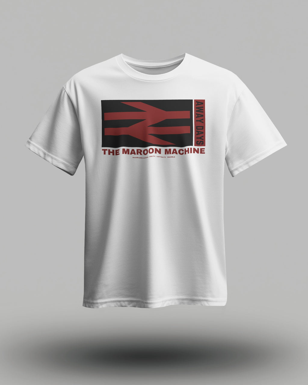 THE MAROON MACHINE T-Shirt | Kelty | Loyalty Travels