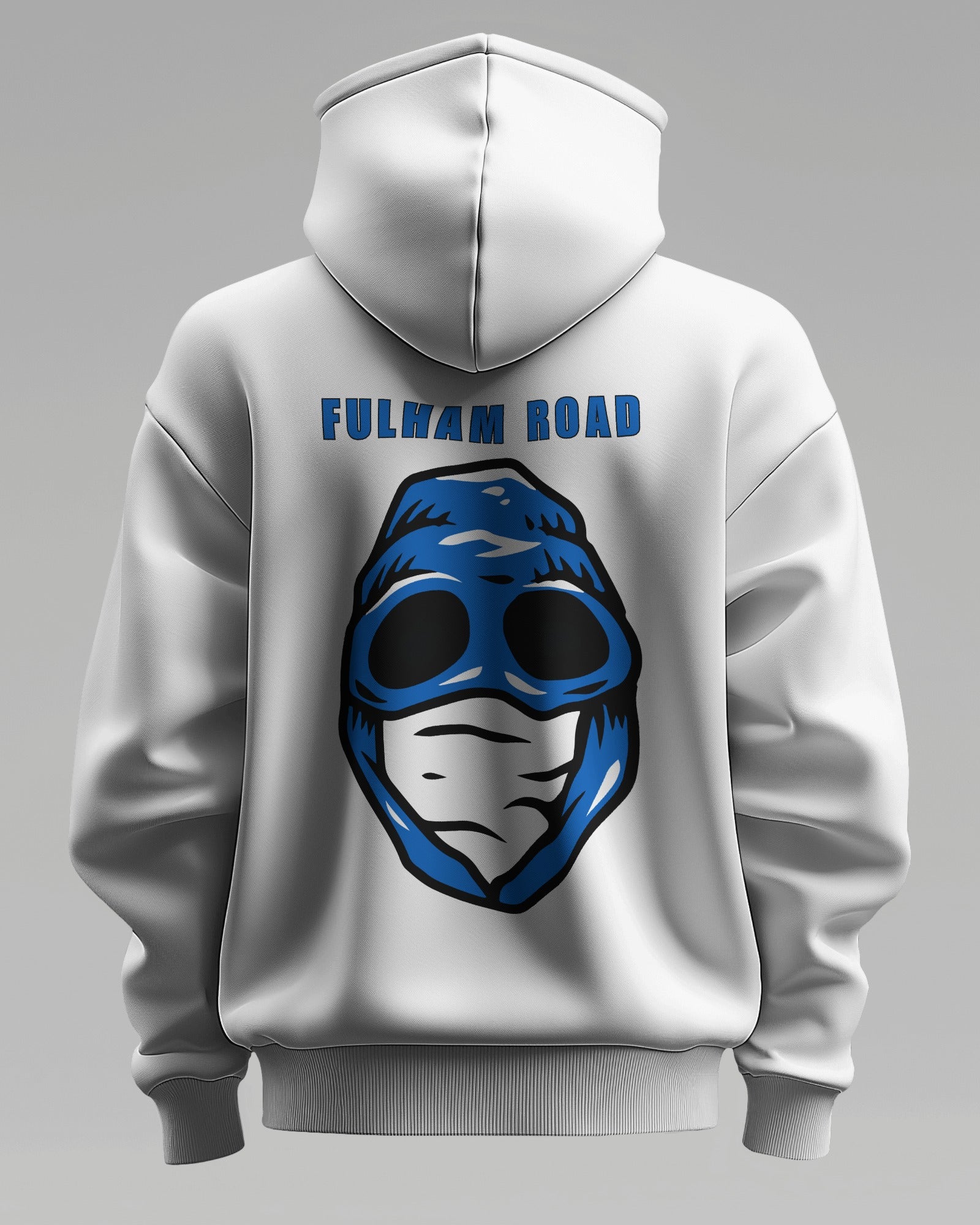 fulham road west london the regional series hoodie loud edition - White - Black Hoodie