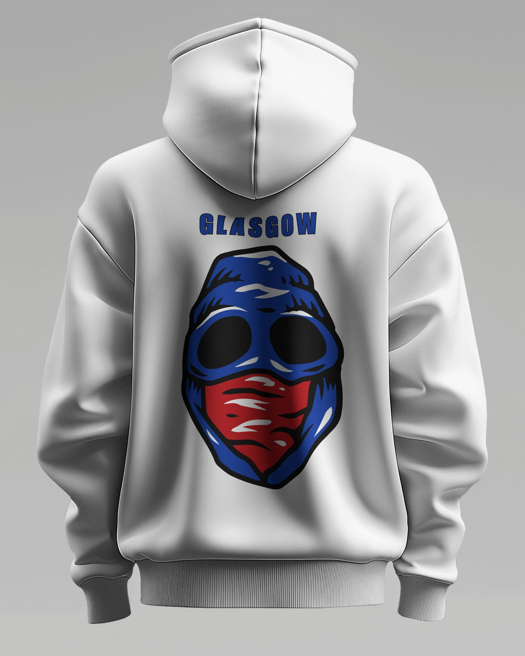 GLASGOW Hoodie - Blue - Loud Edition