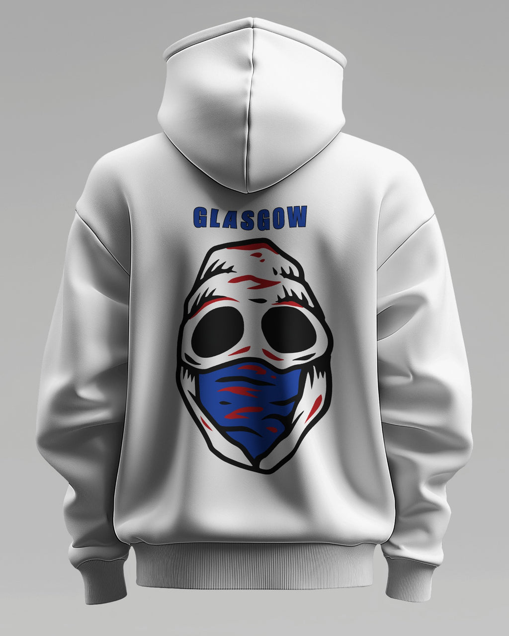 GLASGOW Hoodie - Blue - Loud Edition