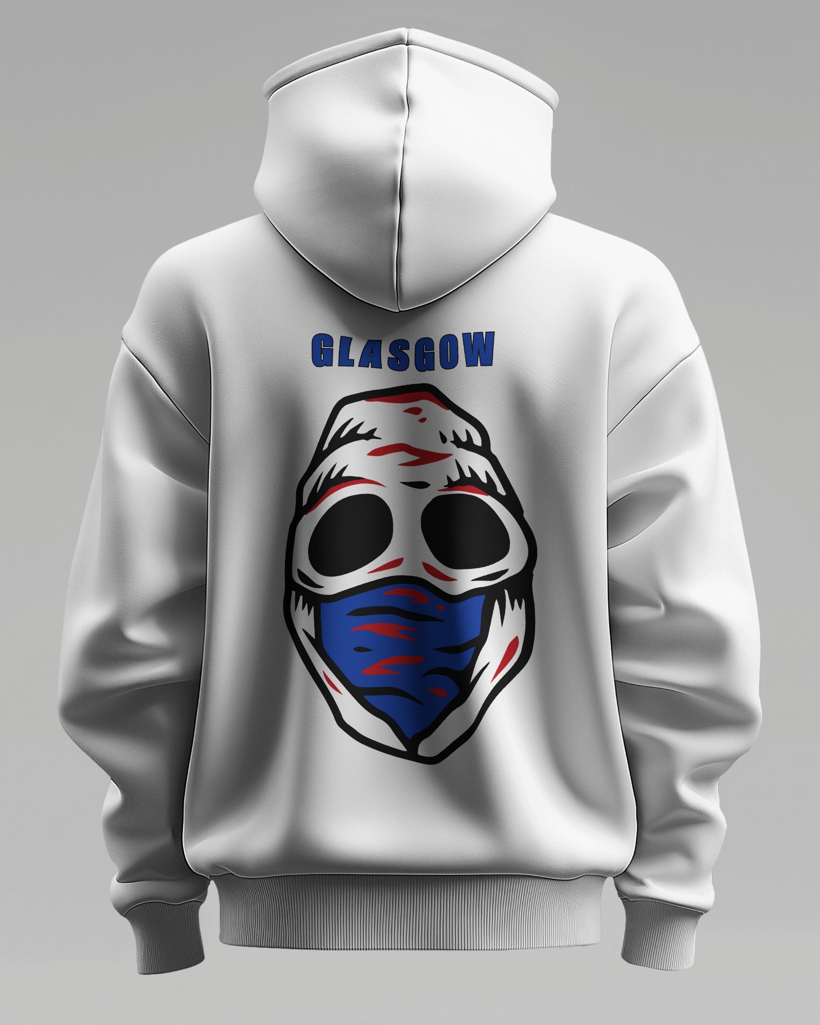GLASGOW Hoodie - Blue - Loud Edition