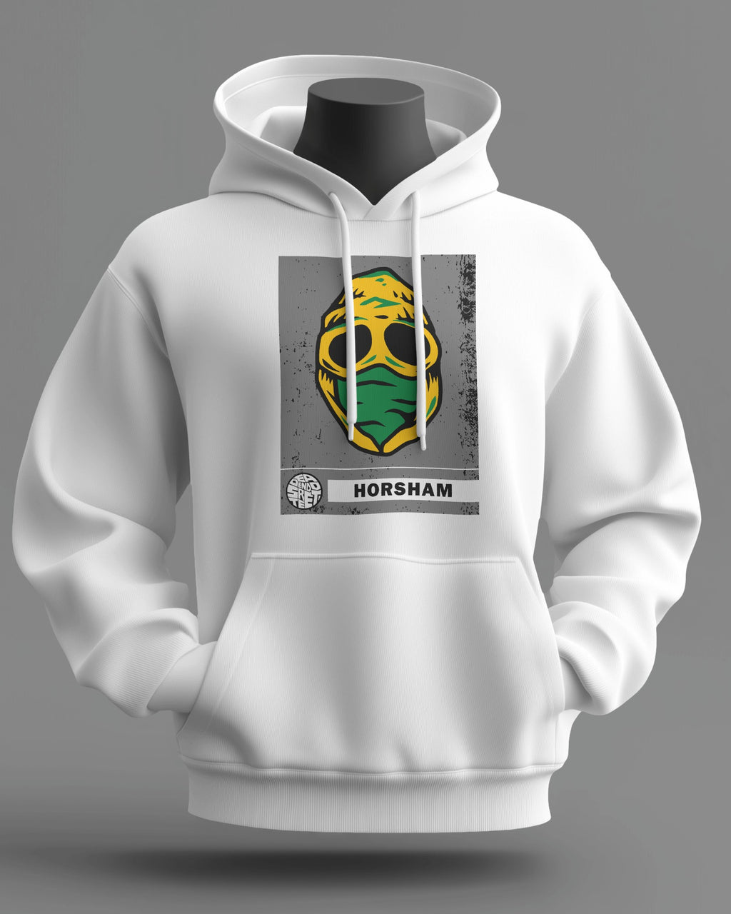 horsham the regional series midweight hoodie - white