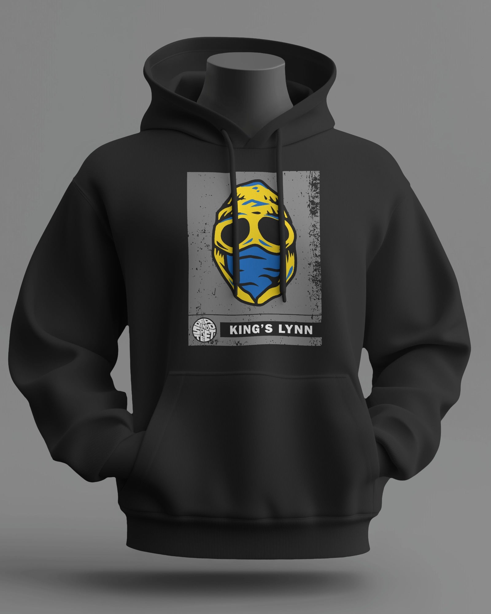 kings lynn the regional series midweight hoodie - black