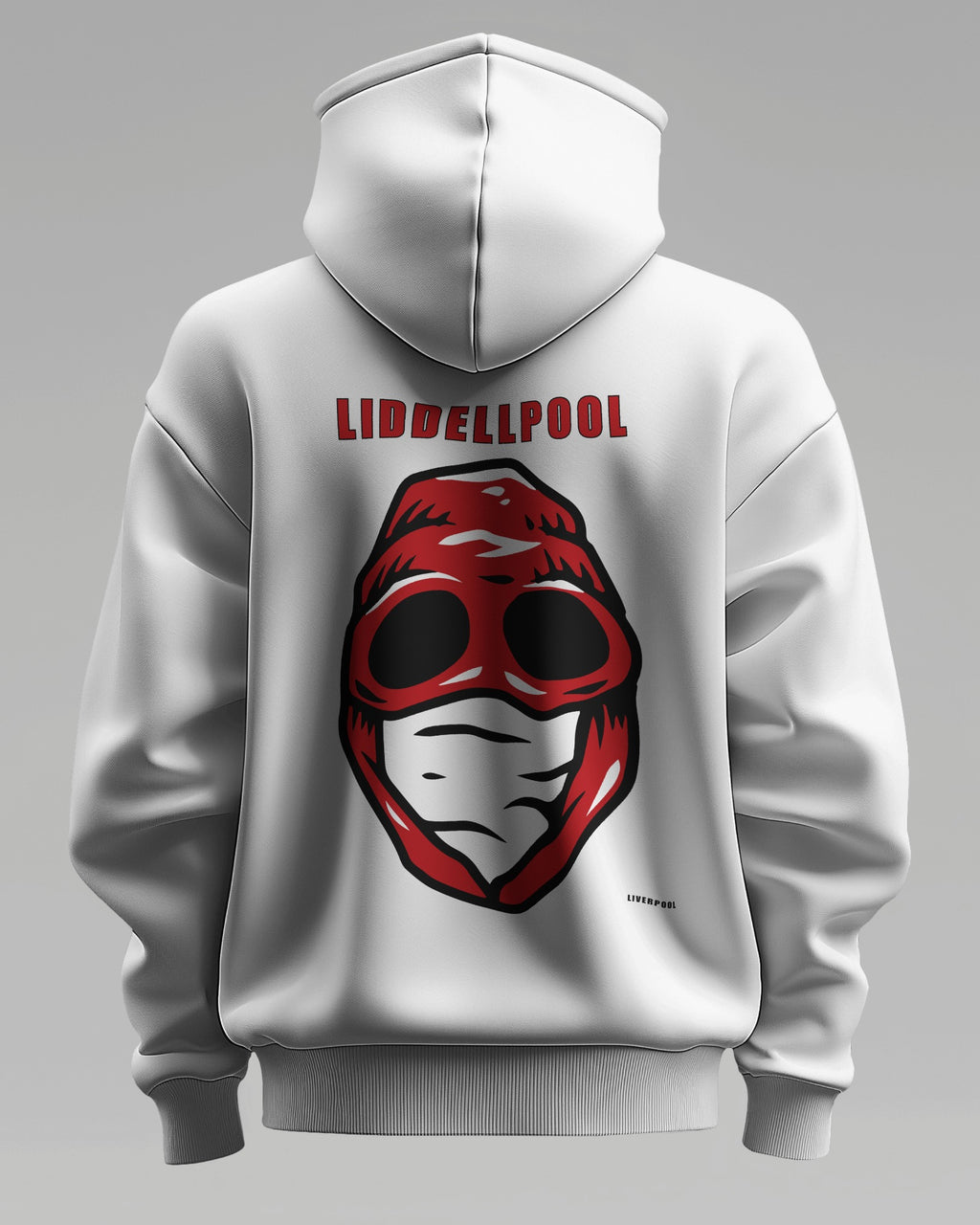 liddellpool the regional series hoodie loud edition - Red - Black Hoodie