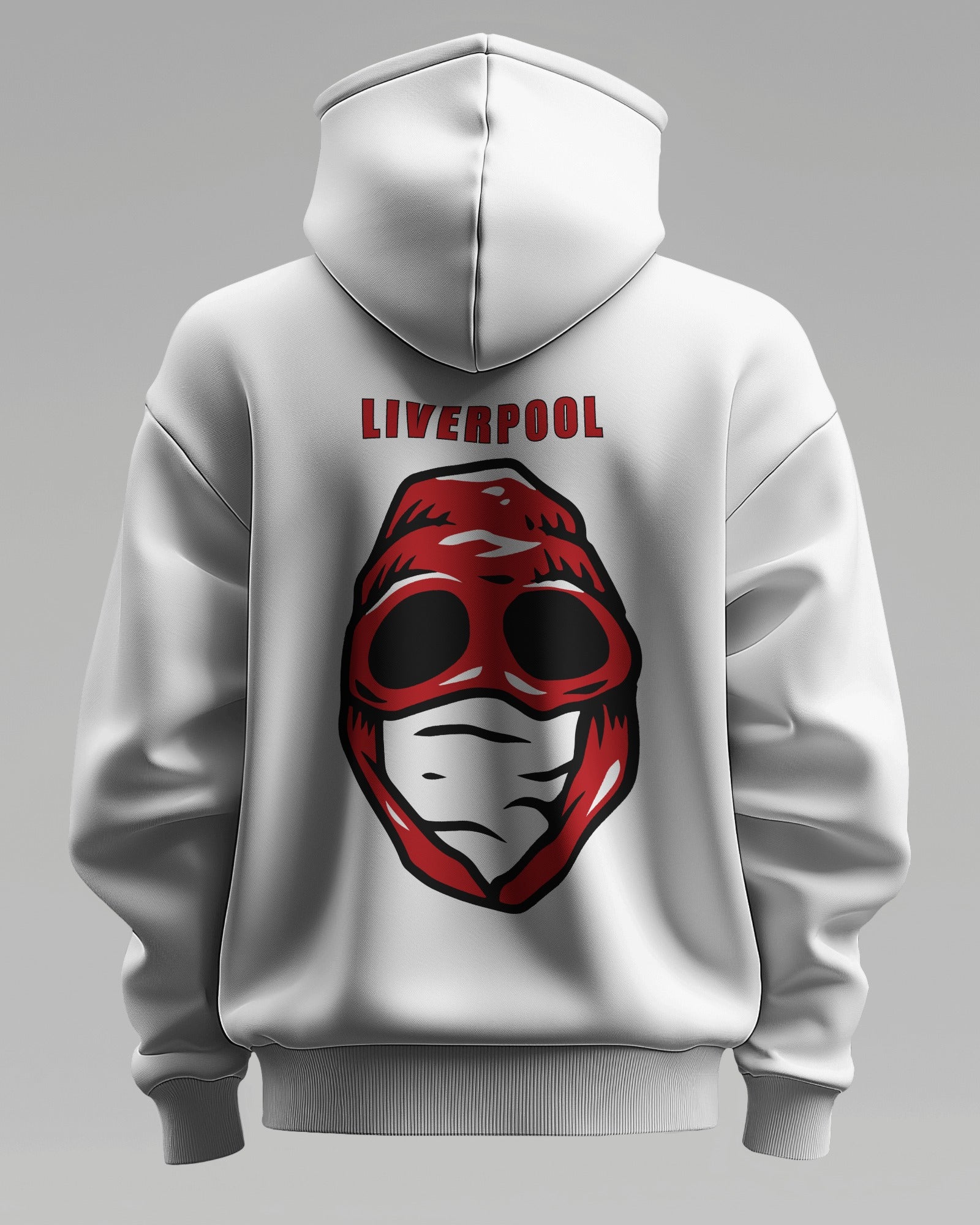 liverpool the regional series hoodie loud edition - White - Black Hoodie