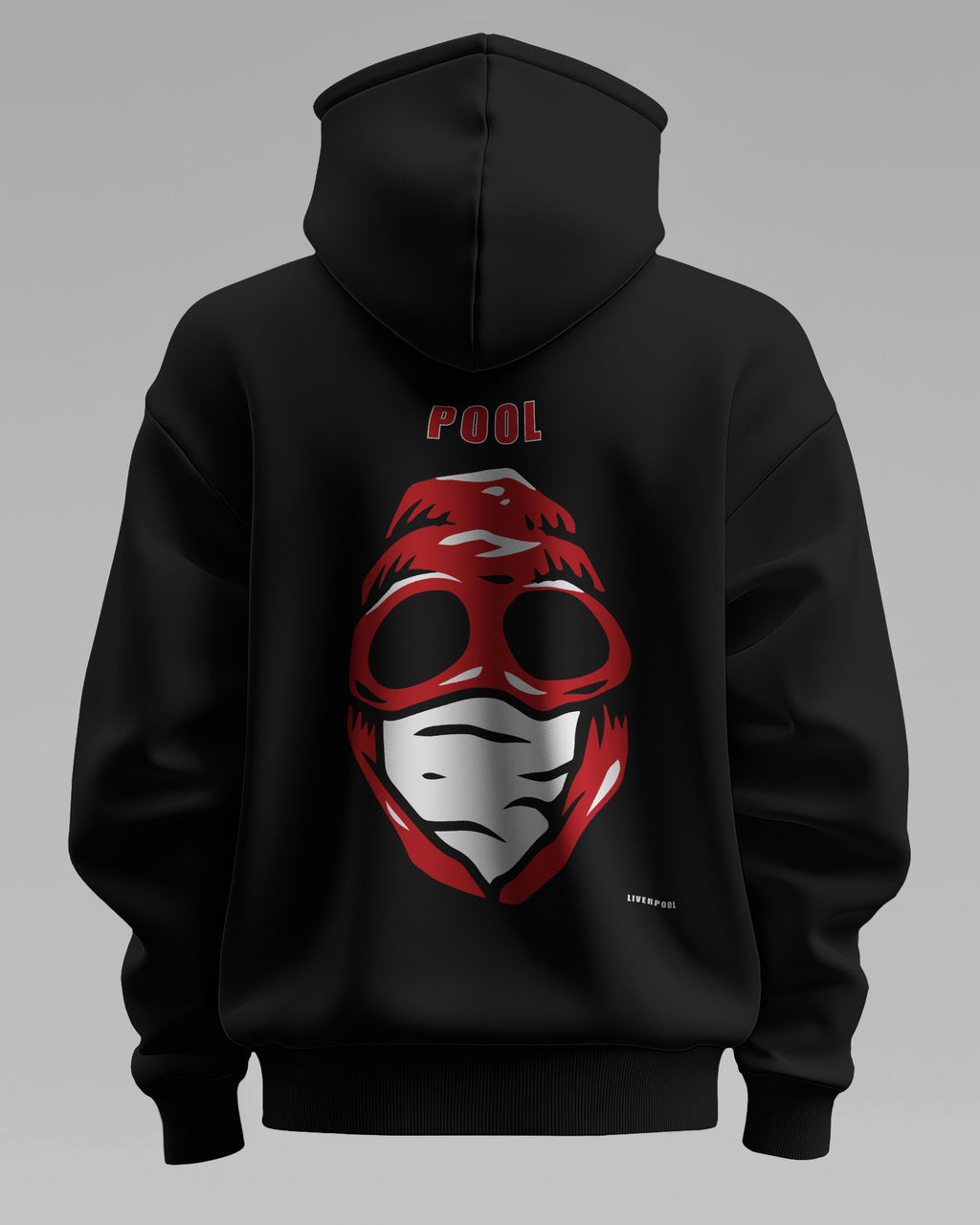 pool liverpool the regional series hoodie loud edition - White - Black Hoodie