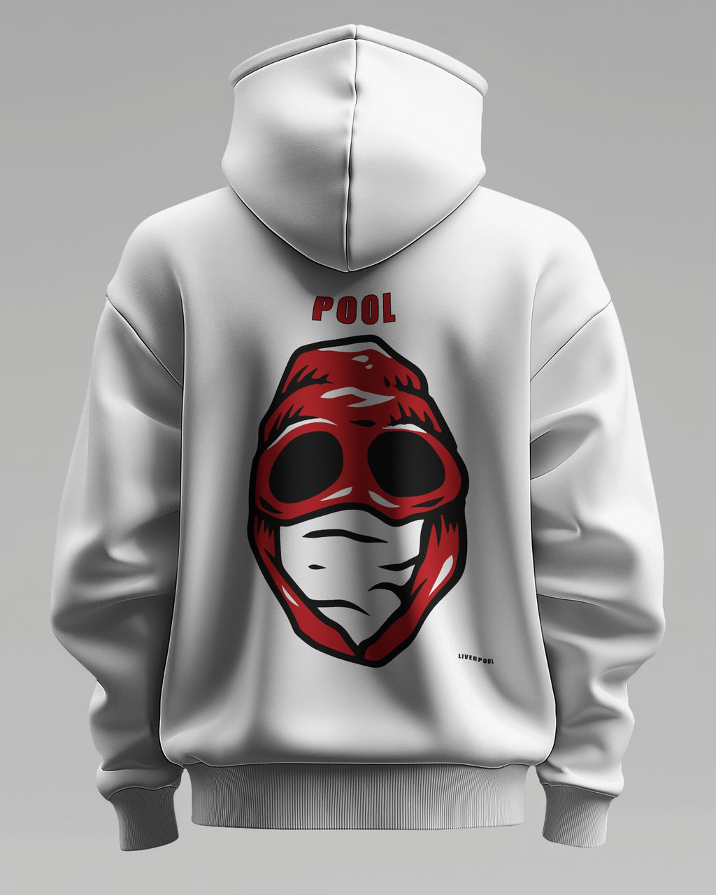 pool liverpool the regional series hoodie loud edition - White - Black Hoodie