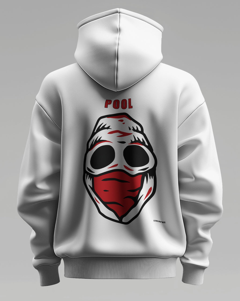 pool liverpool the regional series hoodie loud edition - Red - Black Hoodie