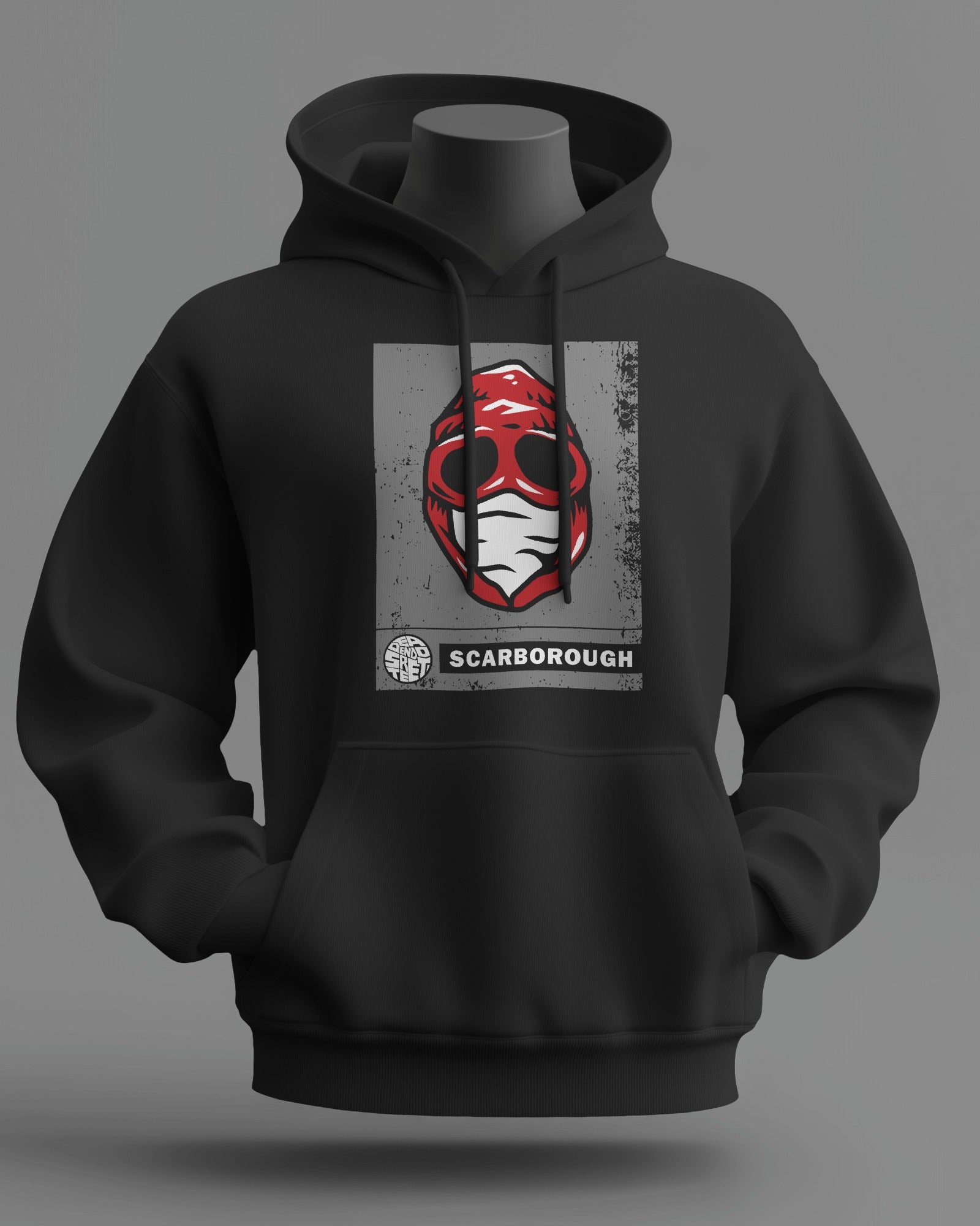 scarborough the regional series midweight hoodie - black