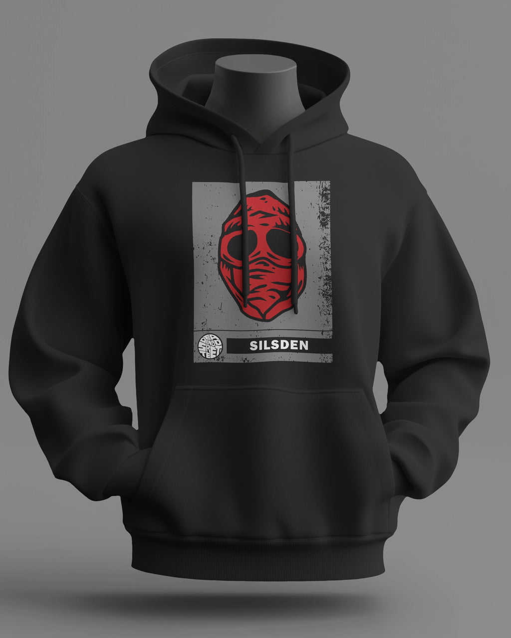 silsden the regional series midweight hoodie - black