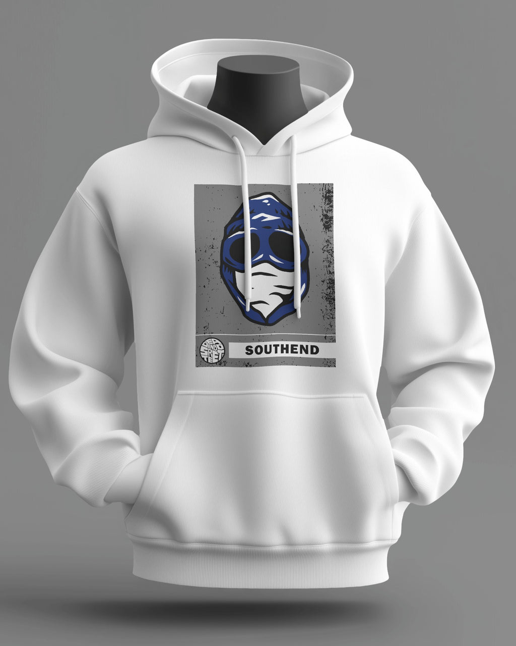 southend the regional series midweight hoodie - white