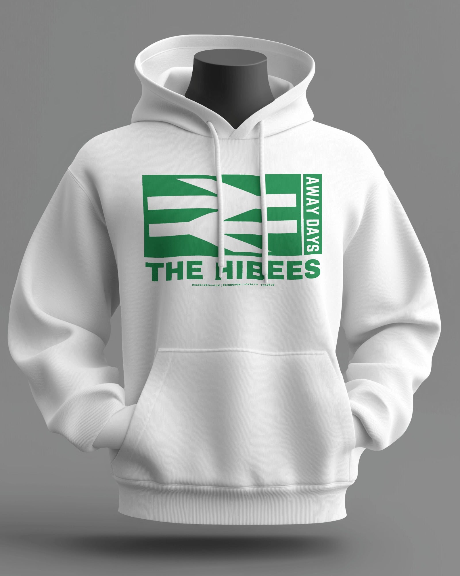 HIBEES Midweight Hoodie | Hibernian Edinburgh | Loyalty Travels