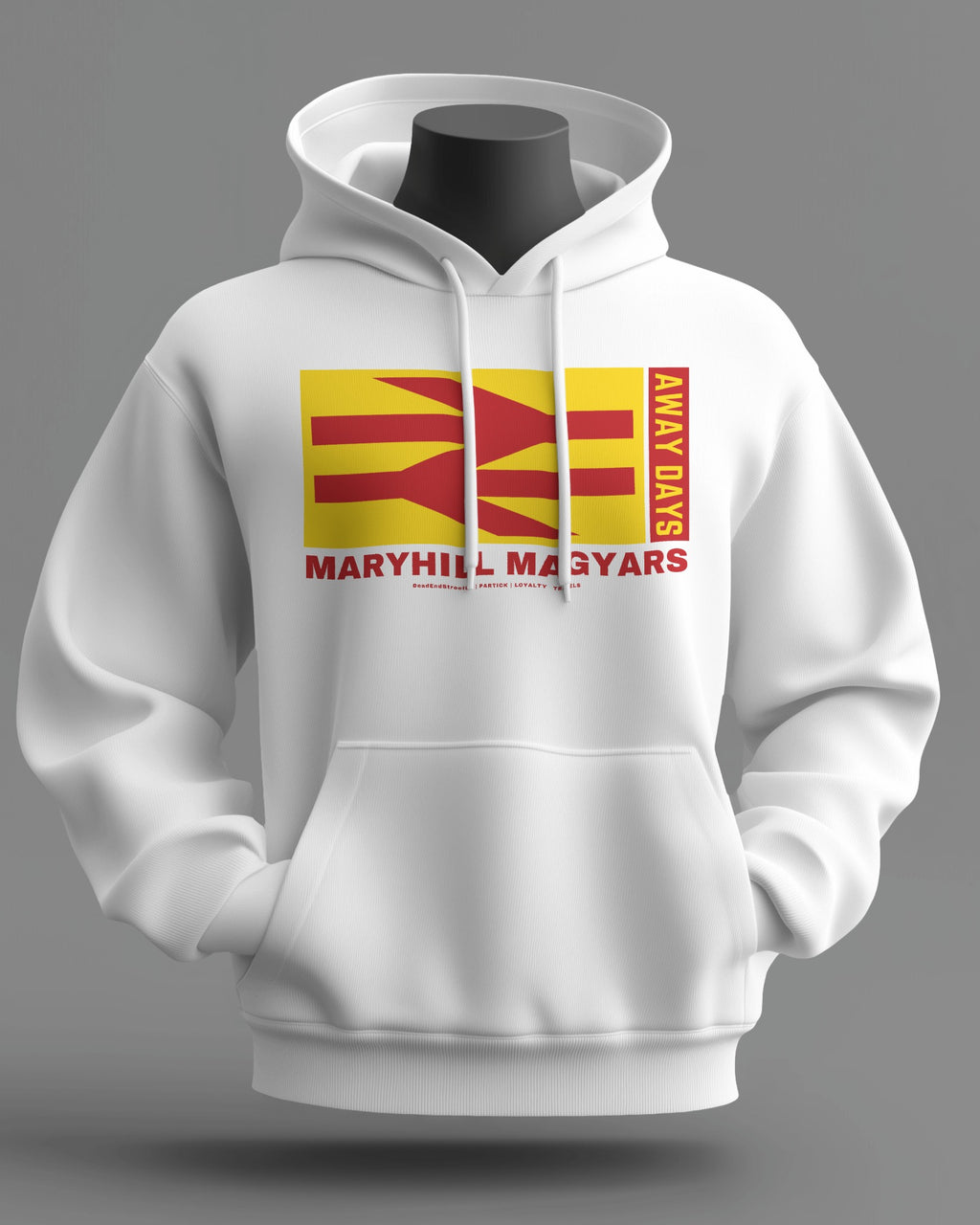 MARYHILL MAGYARS Midweight Hoodie | Partick | Loyalty Travels