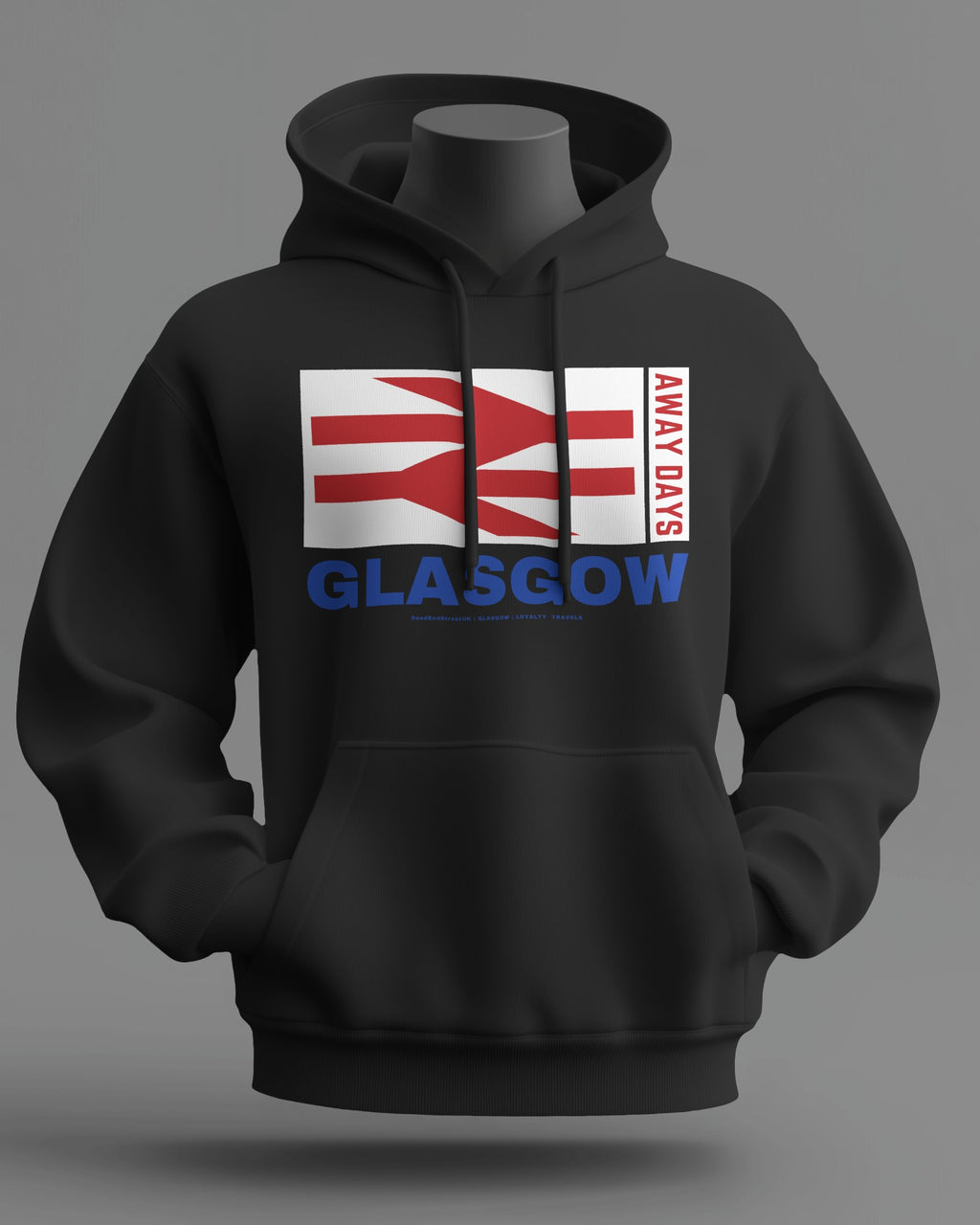 GLASGOW Midweight Hoodie | Rangers | Loyalty Travels