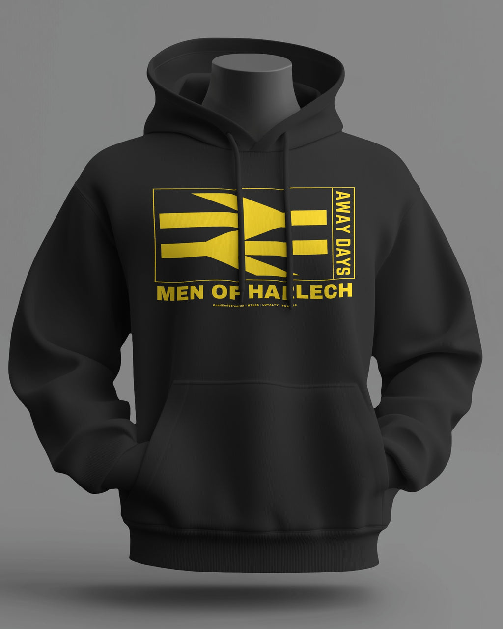 MEN OF HARLECH Midweight Hoodie | Wales Cymru | Loyalty Travels