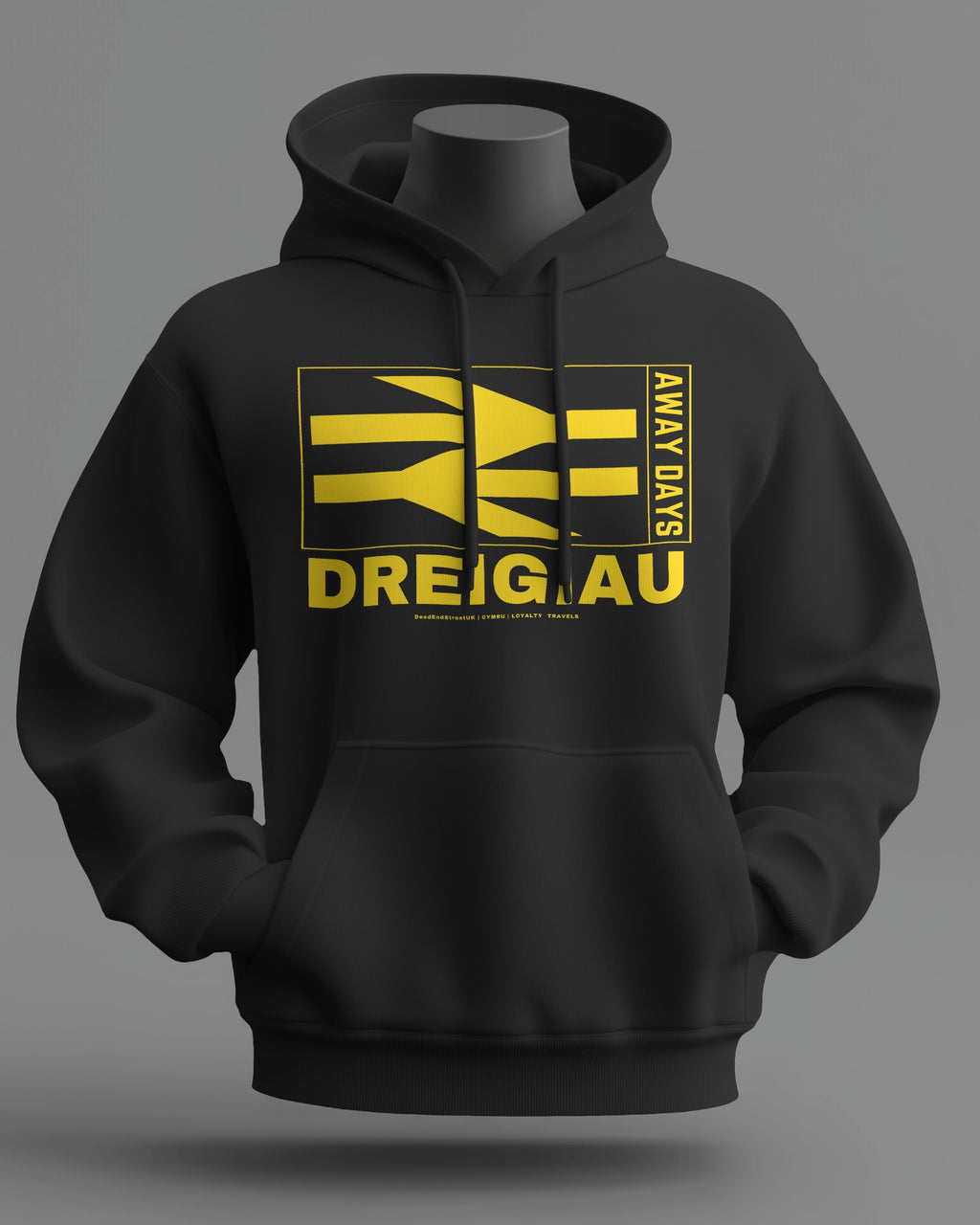 DREIGIAU Midweight Hoodie | Wales Cymru | Loyalty Travels