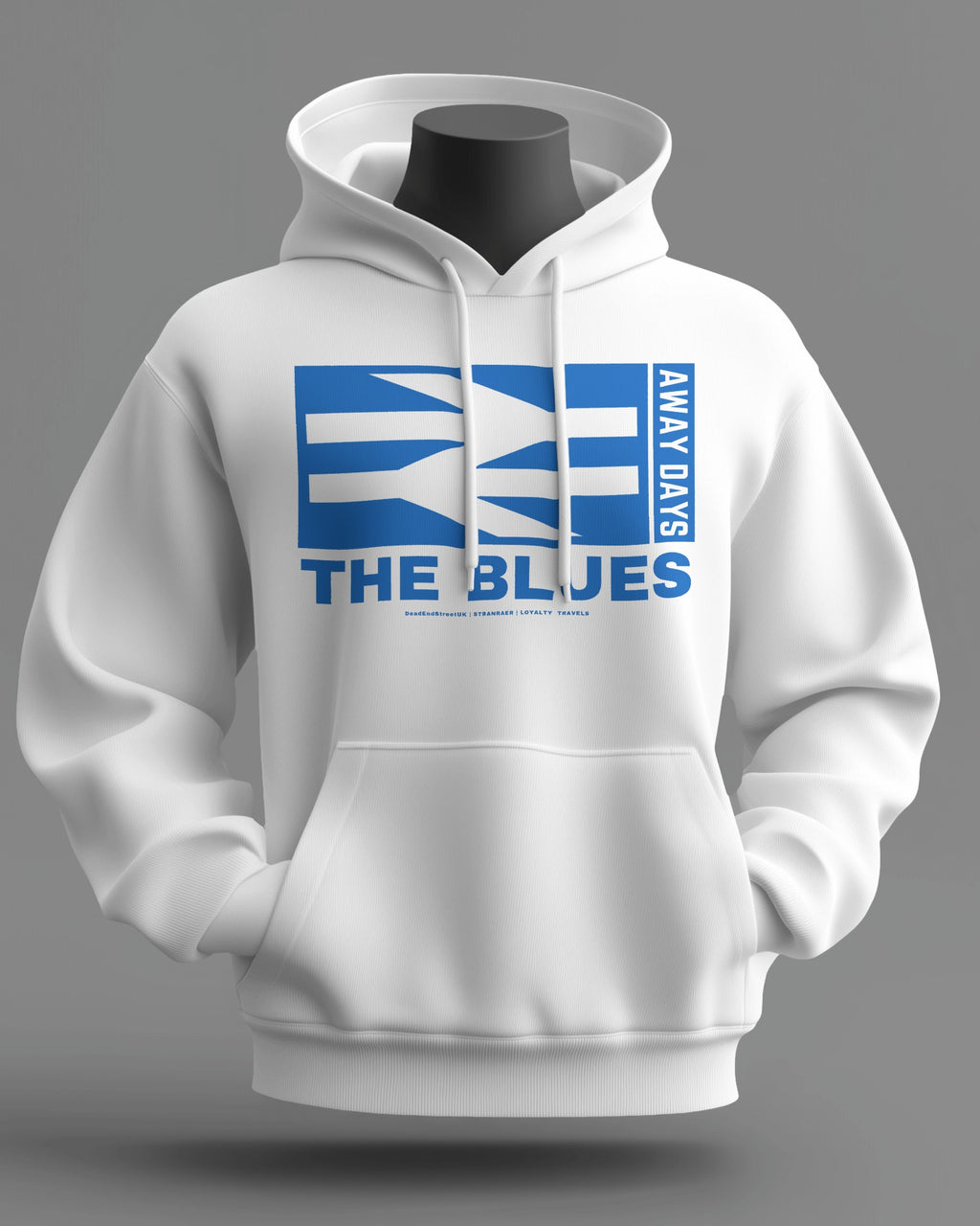 THE BLUES Midweight Hoodie | Stranraer | Loyalty Travels
