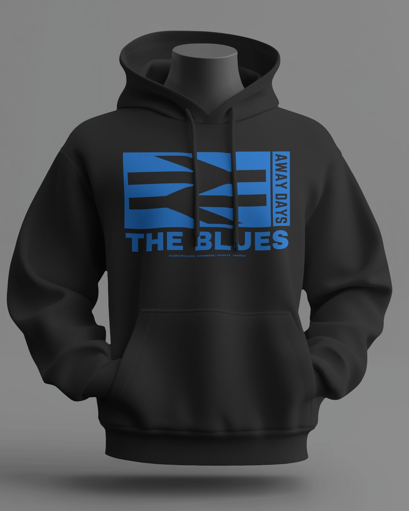 THE BLUES Midweight Hoodie | Stranraer | Loyalty Travels