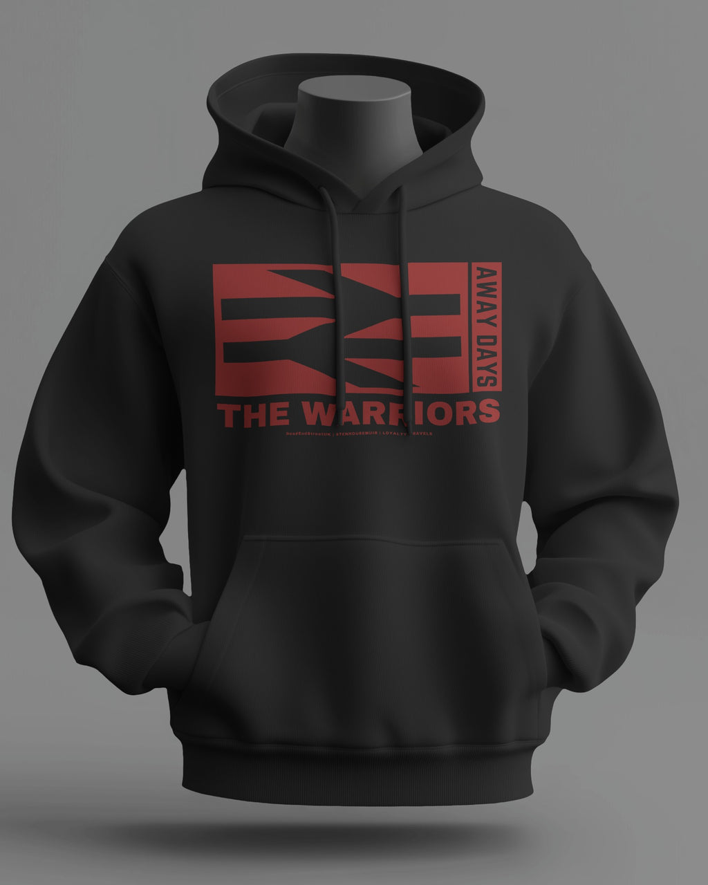 THE WARRIORS Midweight Hoodie | Stenhousemuir | Loyalty Travels